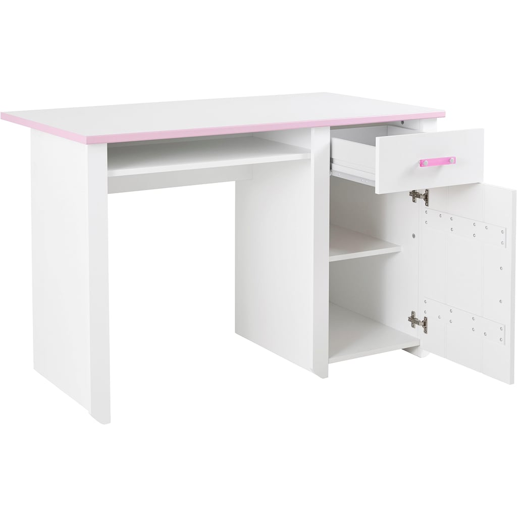 Parisot Jugendzimmer-Set »Biotiful«, (Set, 4 St., Bett, Nachttisch, Schrank, Kommode, Schreibtisch)