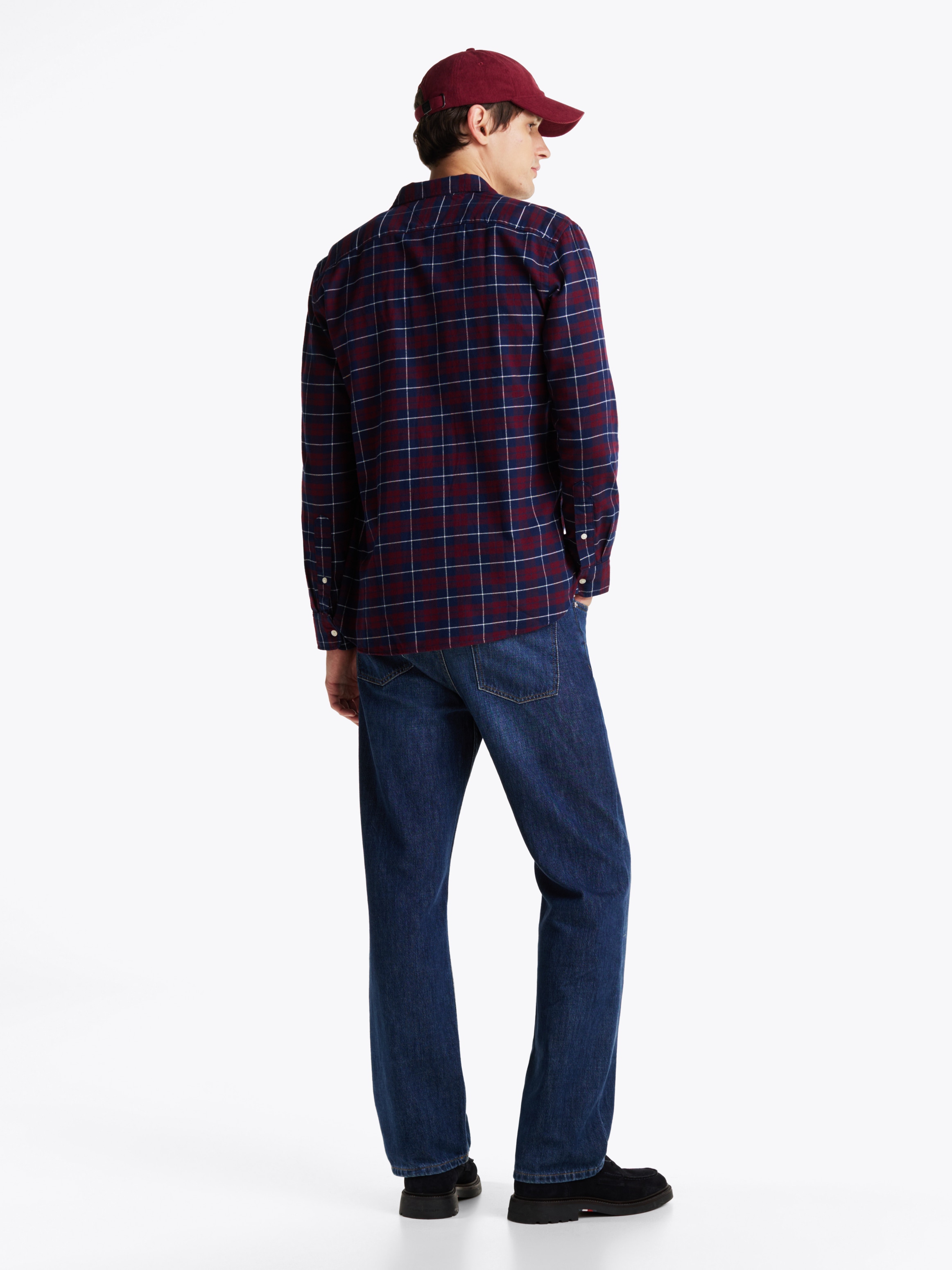 Tommy Hilfiger Langarmhemd »BRUSHED EASY CHECK RF SHIRT«, mehrfarbig kariert