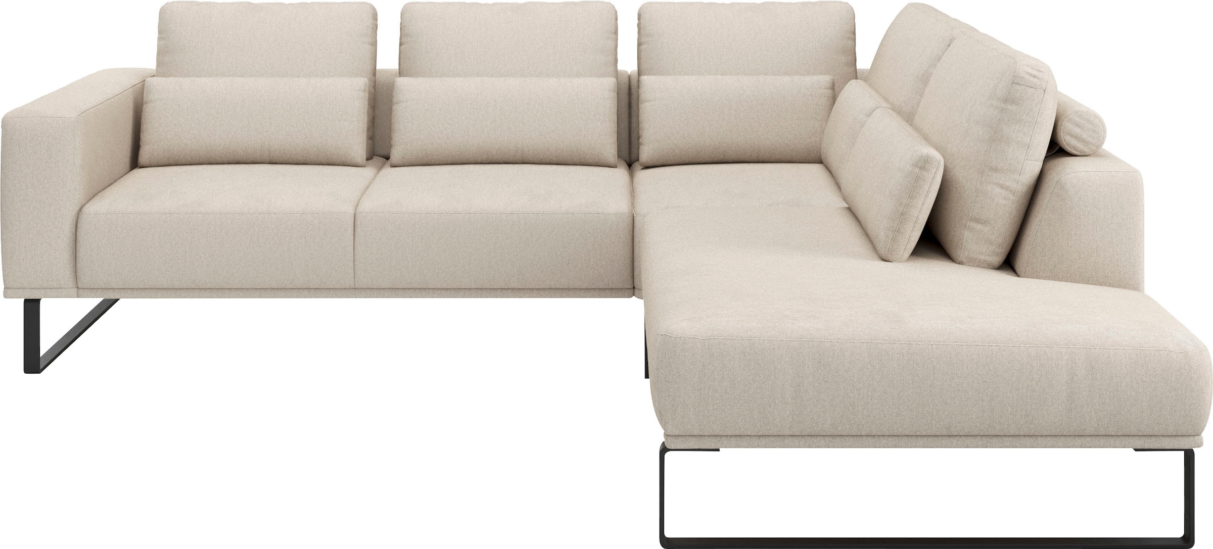 Musterring Ecksofa "JUSTB PM100, stilvoller Lounge-Komfort von Musterring" Kollektion Bettina Zimmermann, optionaler Sitzvorzug & Fuß-Auswahl