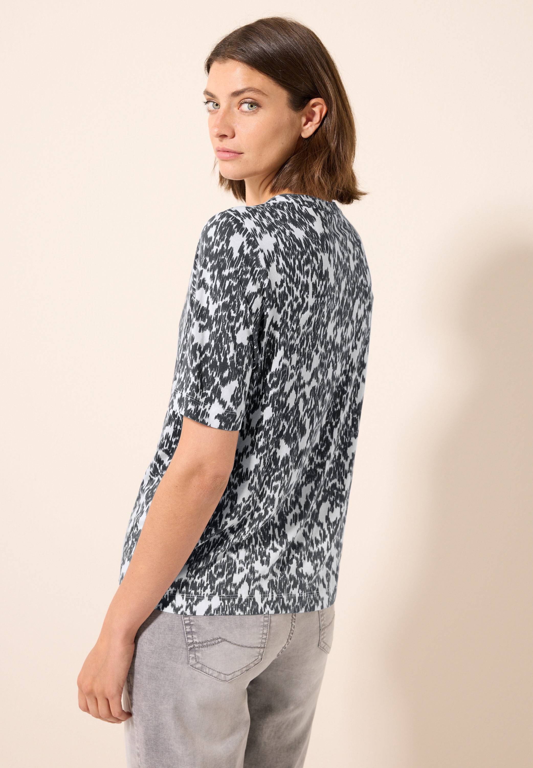 Cecil Tunikashirt, mit grafischem Muster