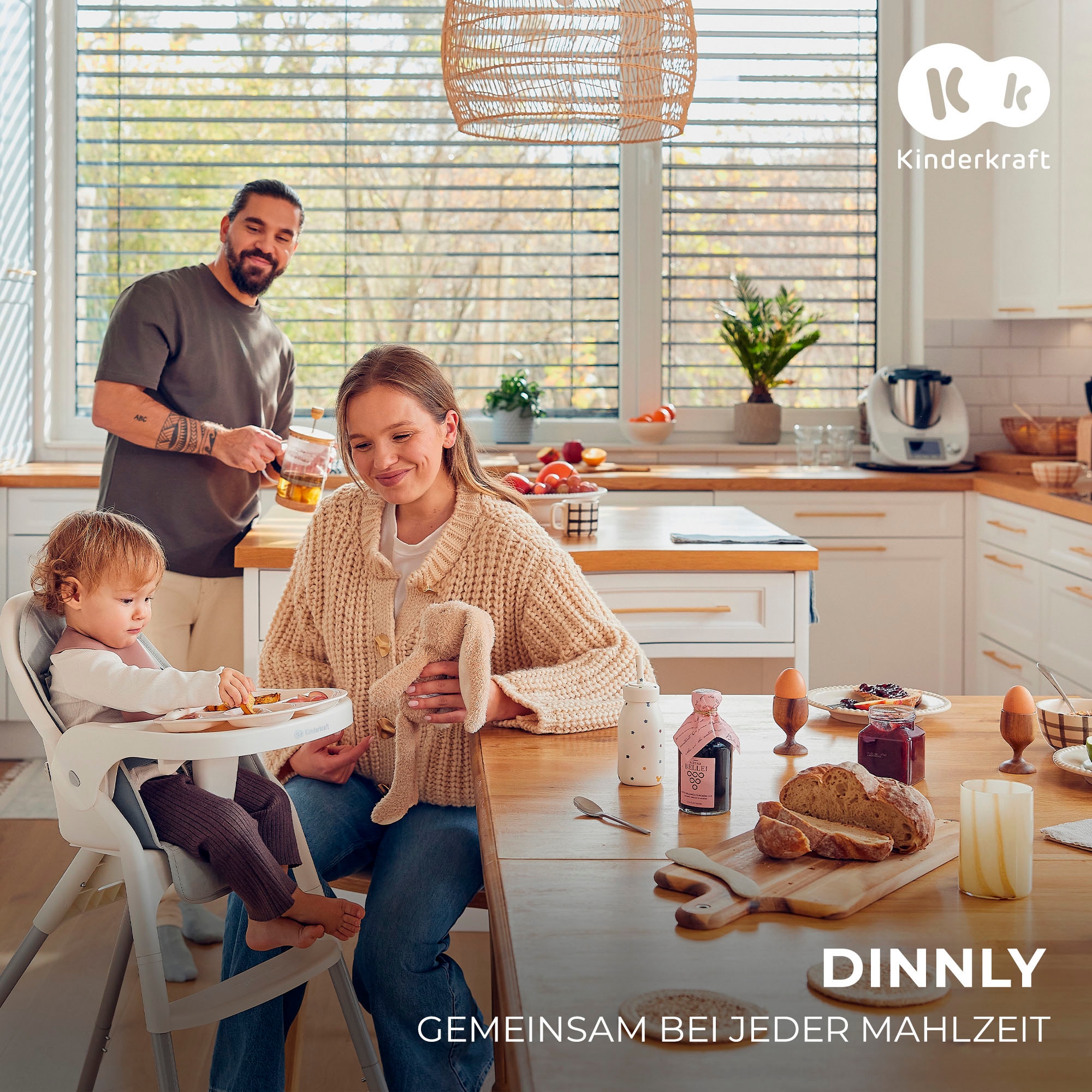 Kinderkraft Hochstuhl »DINNLY« ()
