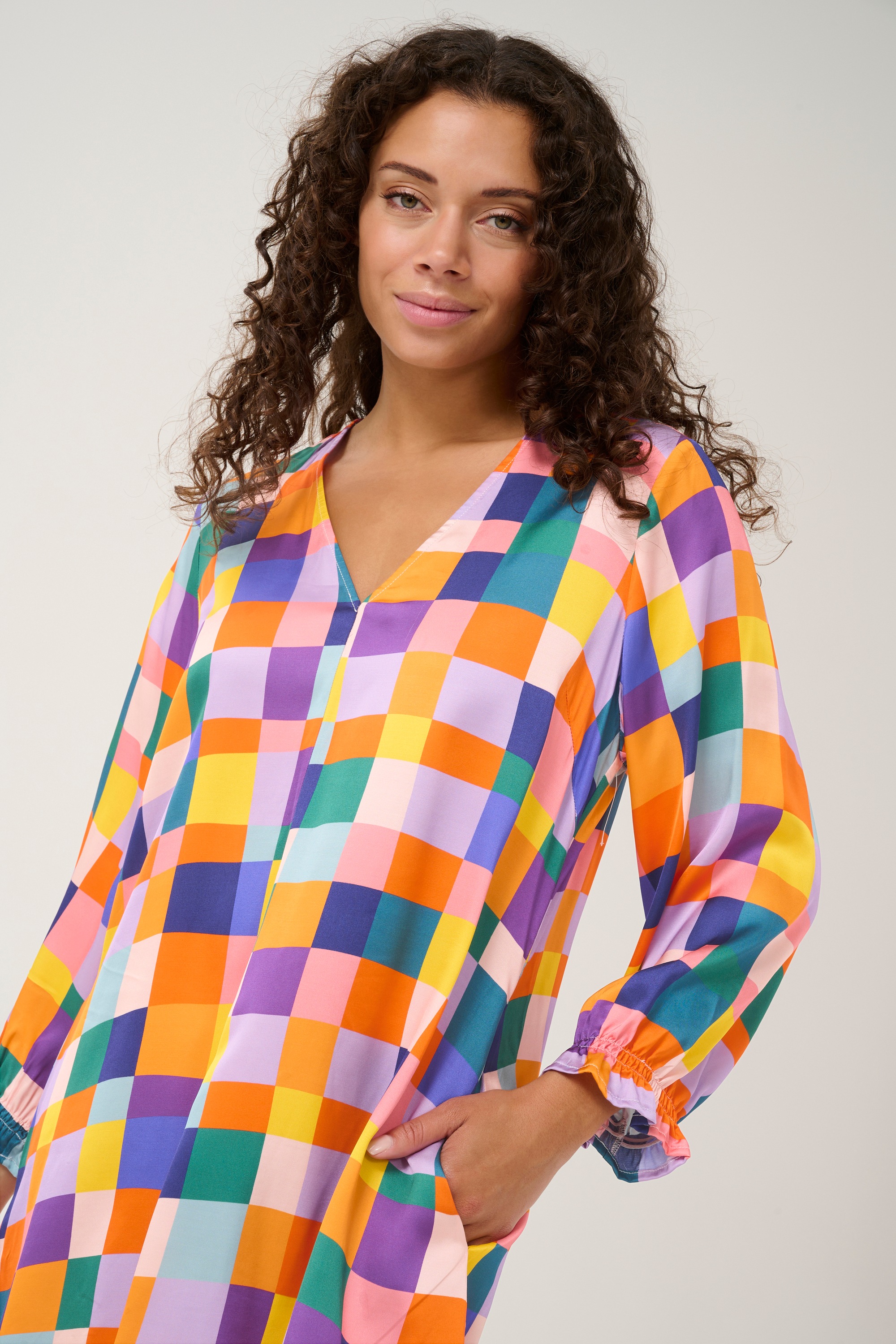 Culture Midikleid »Damen Kleid CUvarla«