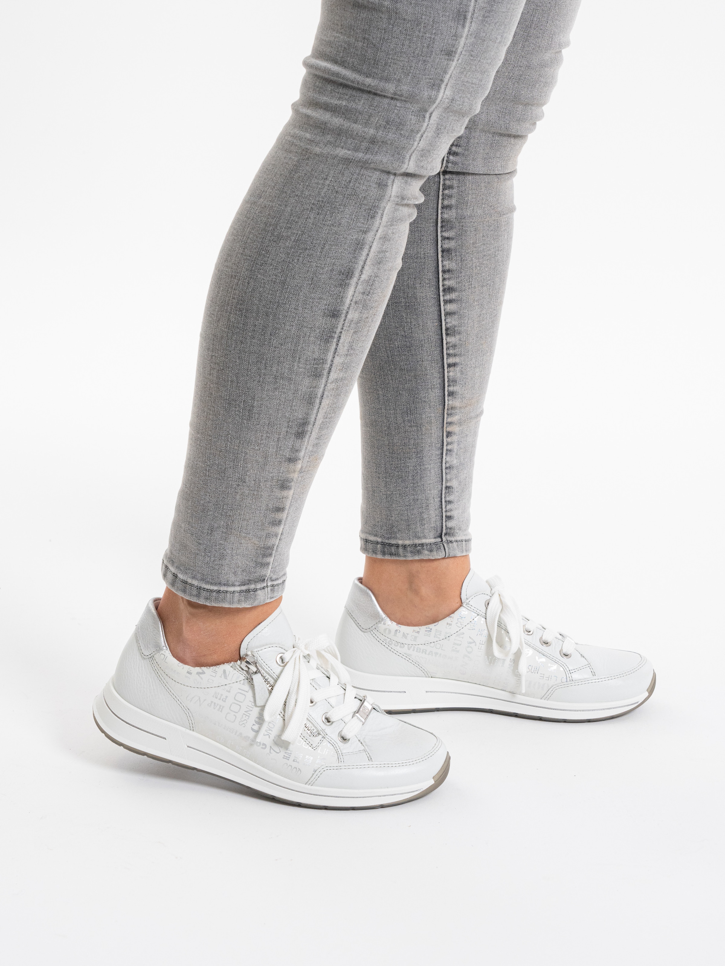 Ara Sneaker »OSAKA«, mit Reißverschluss, H-Weite, Freizeitschuh, Halbschuh, Schnürschuh