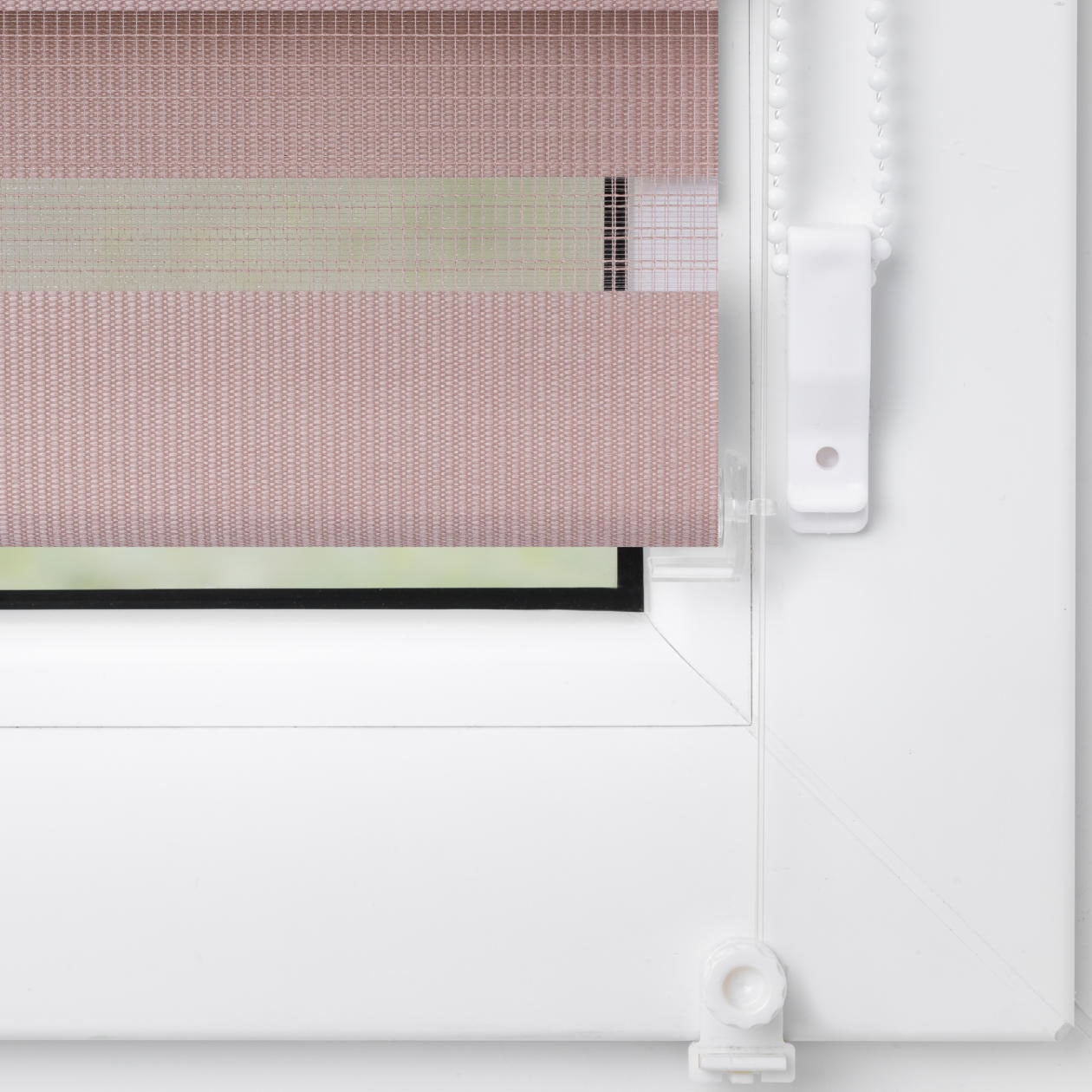 LICHTBLICK Rollo Fenster Doppelrollo ohne verspannt, Türen auf Für & Rechnung geeignet. Klemm-Montage BAUR »Duo ohne halbtransparent, Bohren, | verspannt«, Bohren. Klemmfix, ORIGINAL Einfache