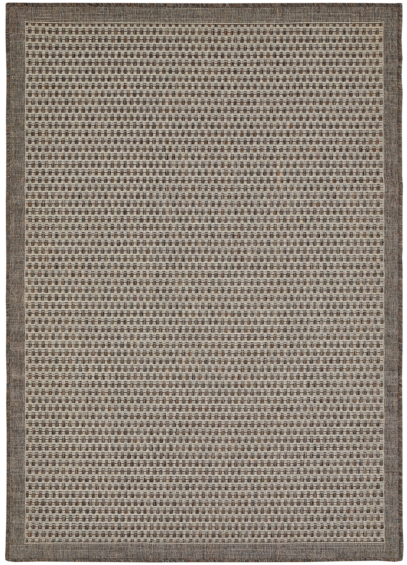 Andiamo Teppich "Savannah" rechteckig 4 mm Höhe Flachgewebe, In- und Outdoor geeignet, Wohnzimmer