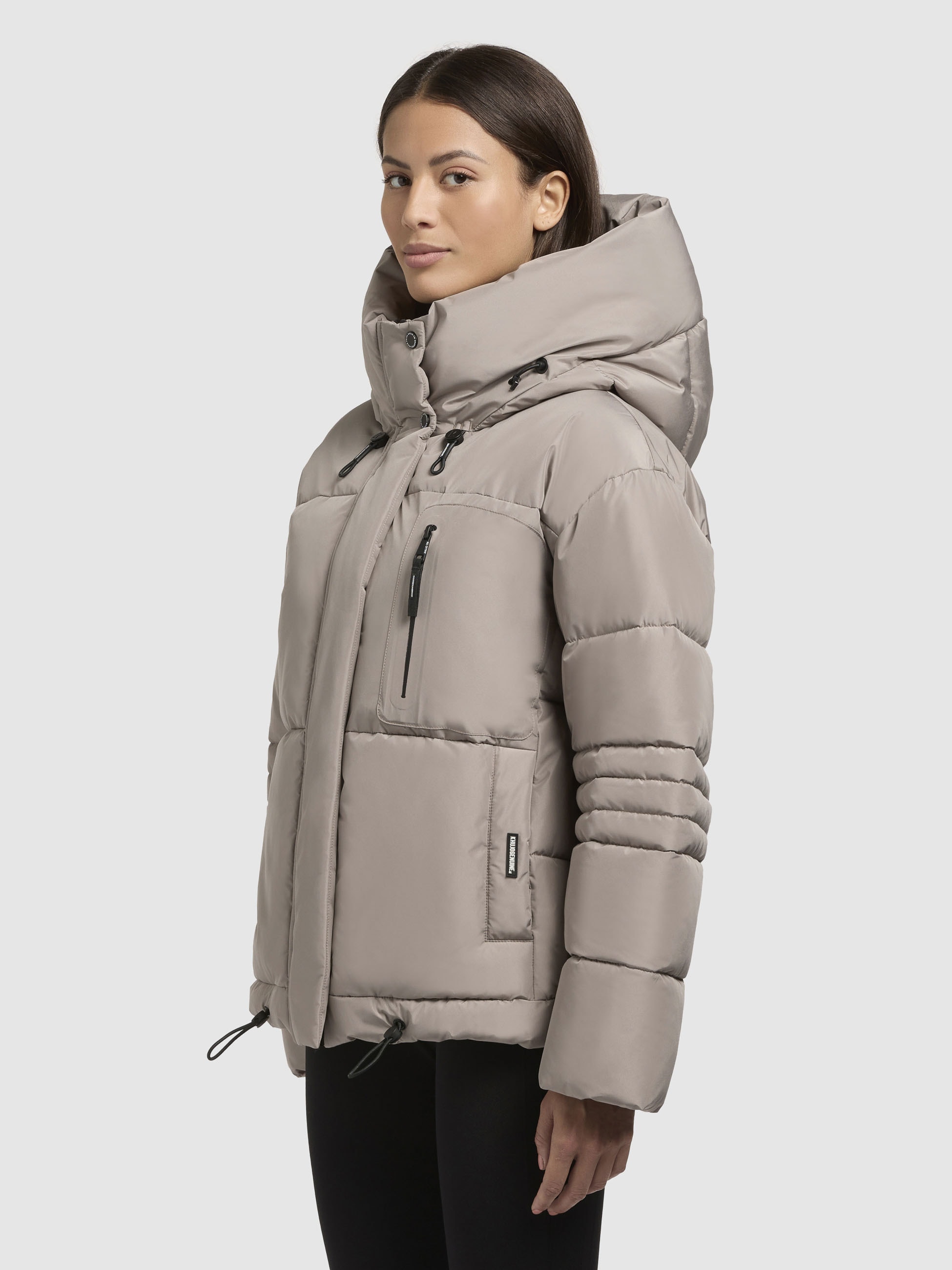 khujo Steppjacke »PEEKE«, mit Kapuze