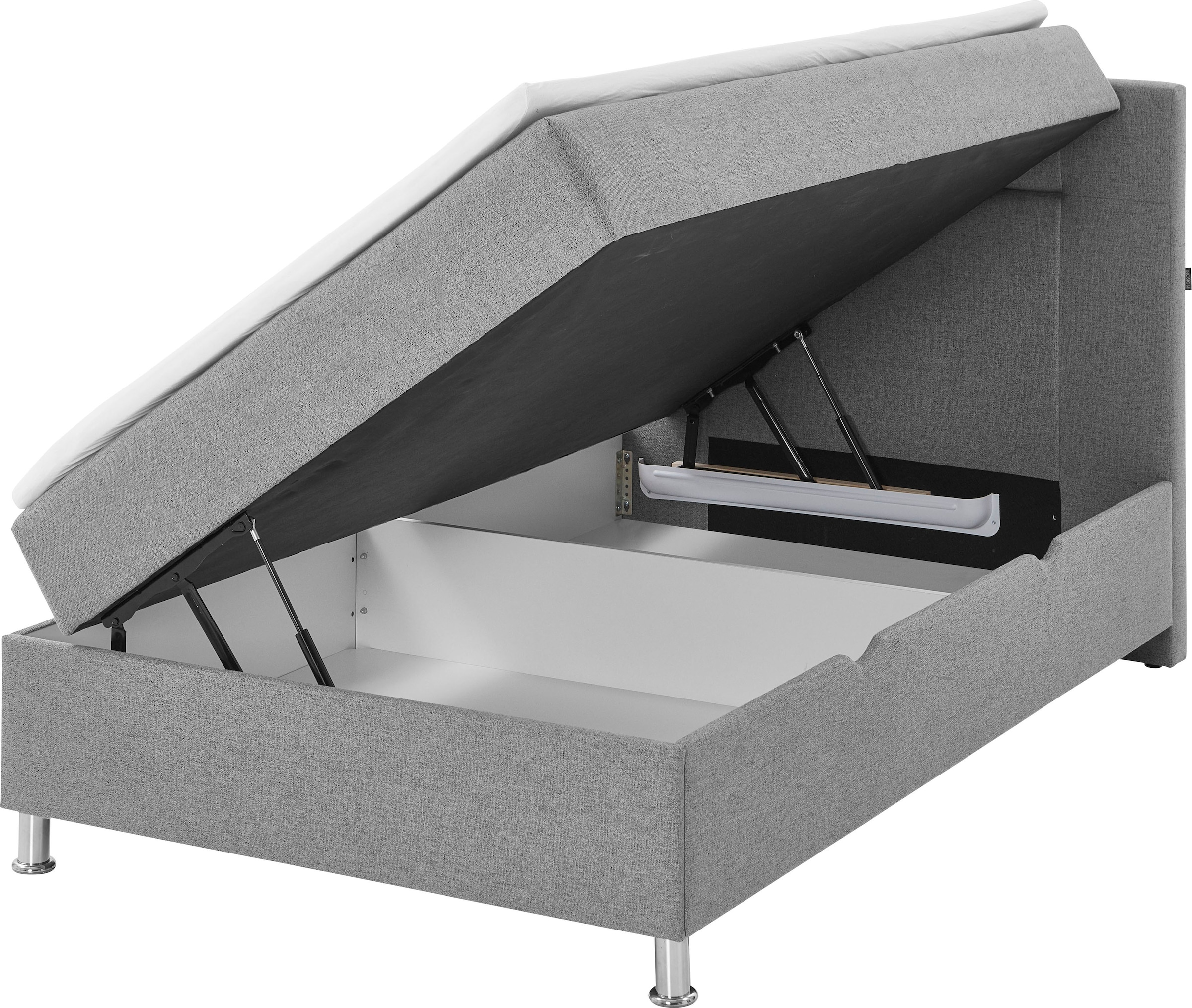 INOSIGN Boxbett »Escalon«, mit Bettkasten, inkl. Topper