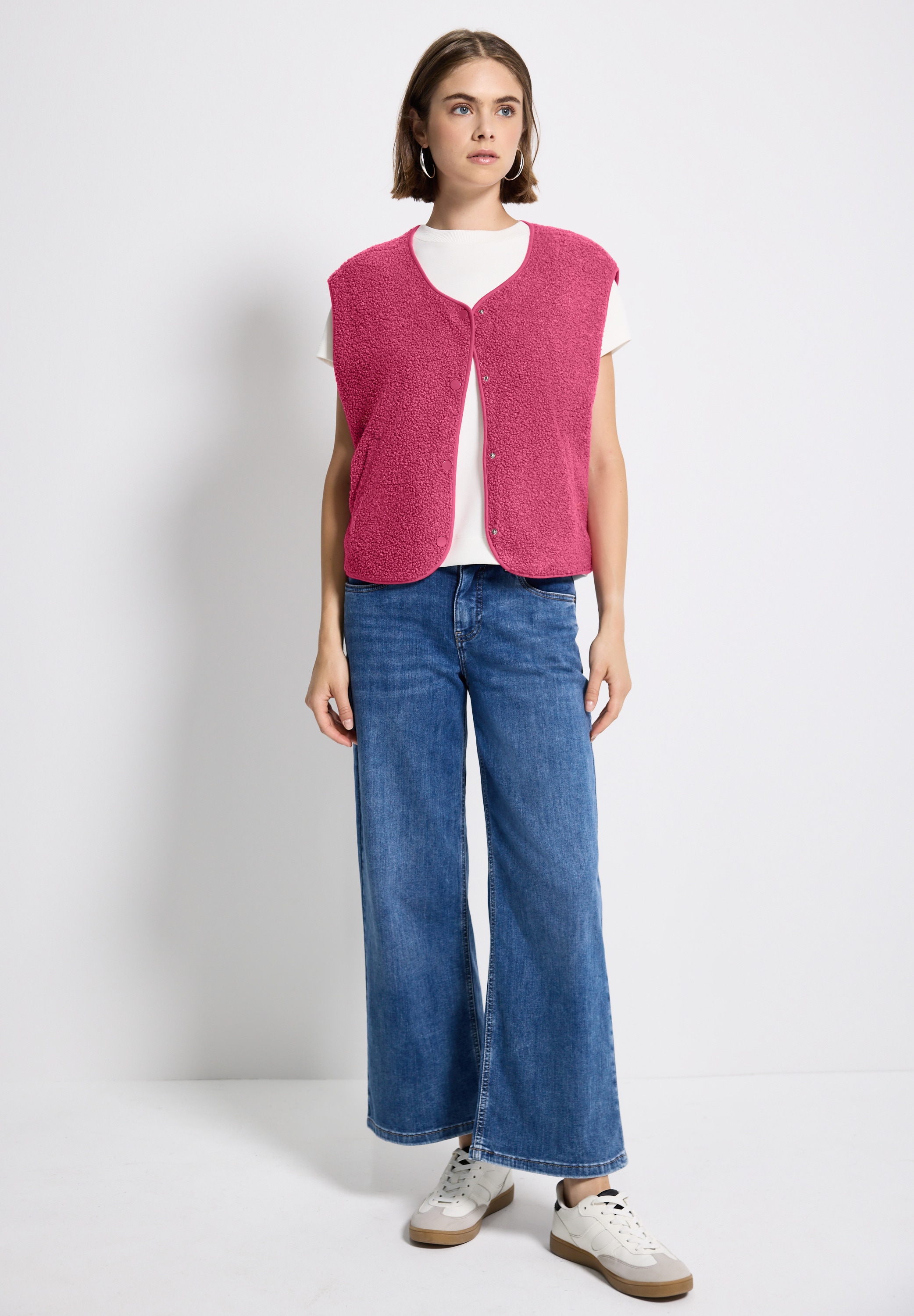 STREET ONE STUDIO Kurzweste, soft und weich