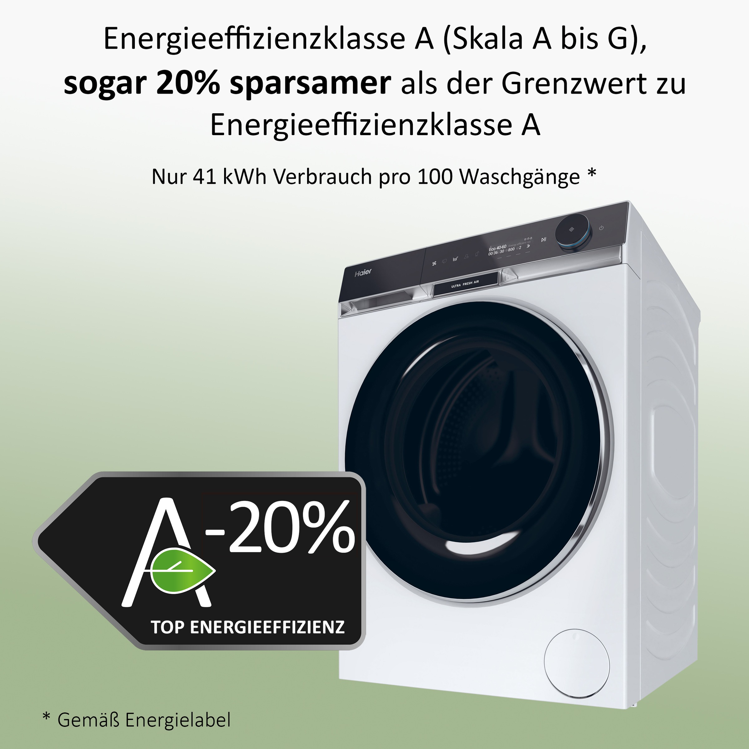 Haier Waschmaschine X SERIE 11 "HW100-BD14397U1" 10 kg 1400 U/min UltraFres günstig online kaufen
