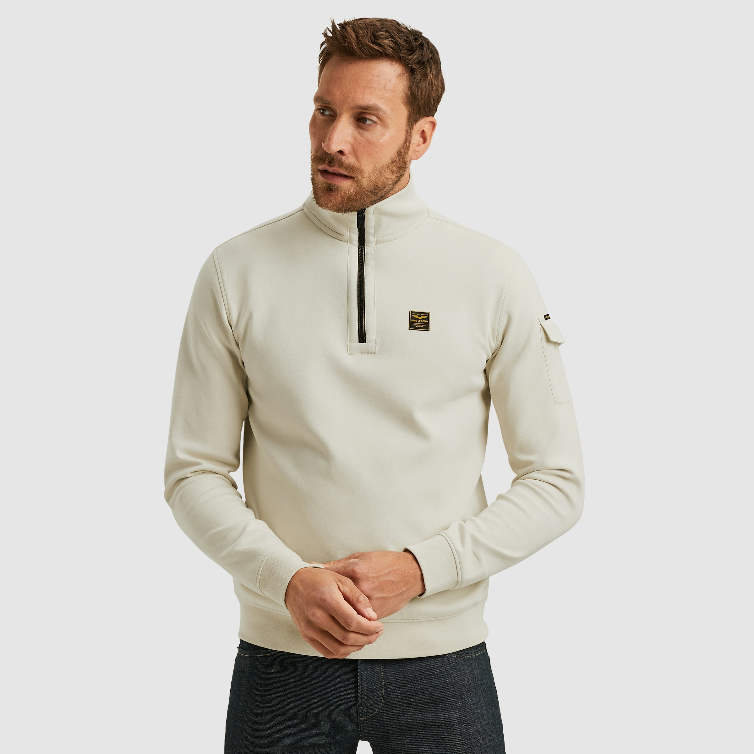 PME LEGEND Sweatshirt, mit Logo Stickerei günstig online kaufen