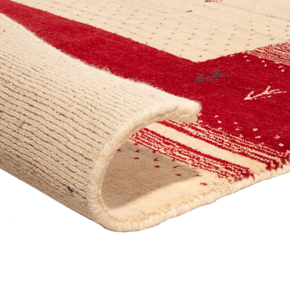 morgenland Wollteppich »Aurora Flair - Gabbeh Teppich - Loribaft Softy«, rechteckig, 1,2 mm Höhe, Sehr weicher Flor