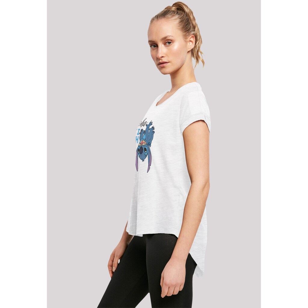 F4NT4STIC T-Shirt »Disney Lilo & Stitch On The Head«