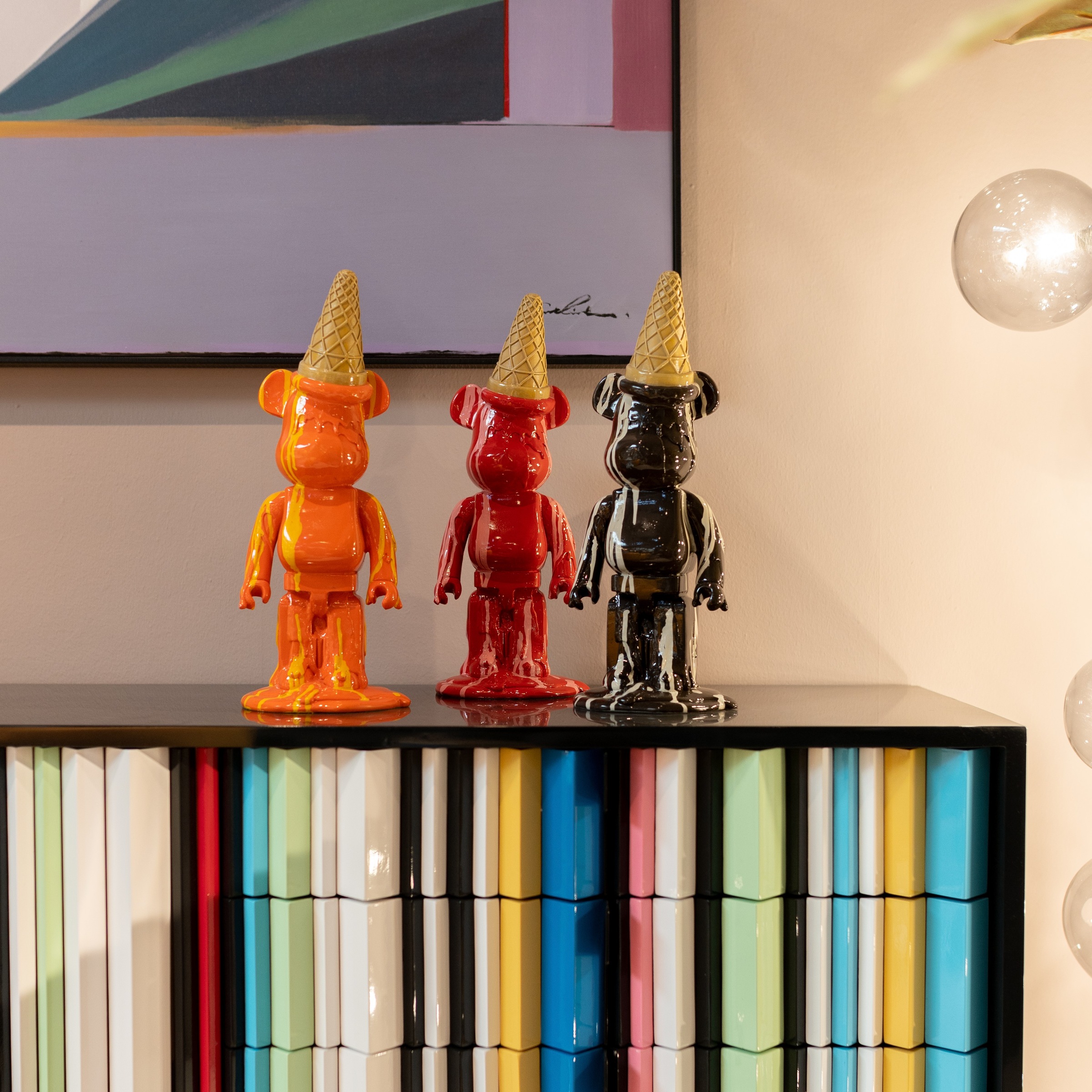 Kare Design Dekofigur "Deko Figur Gelato Bear" günstig online kaufen