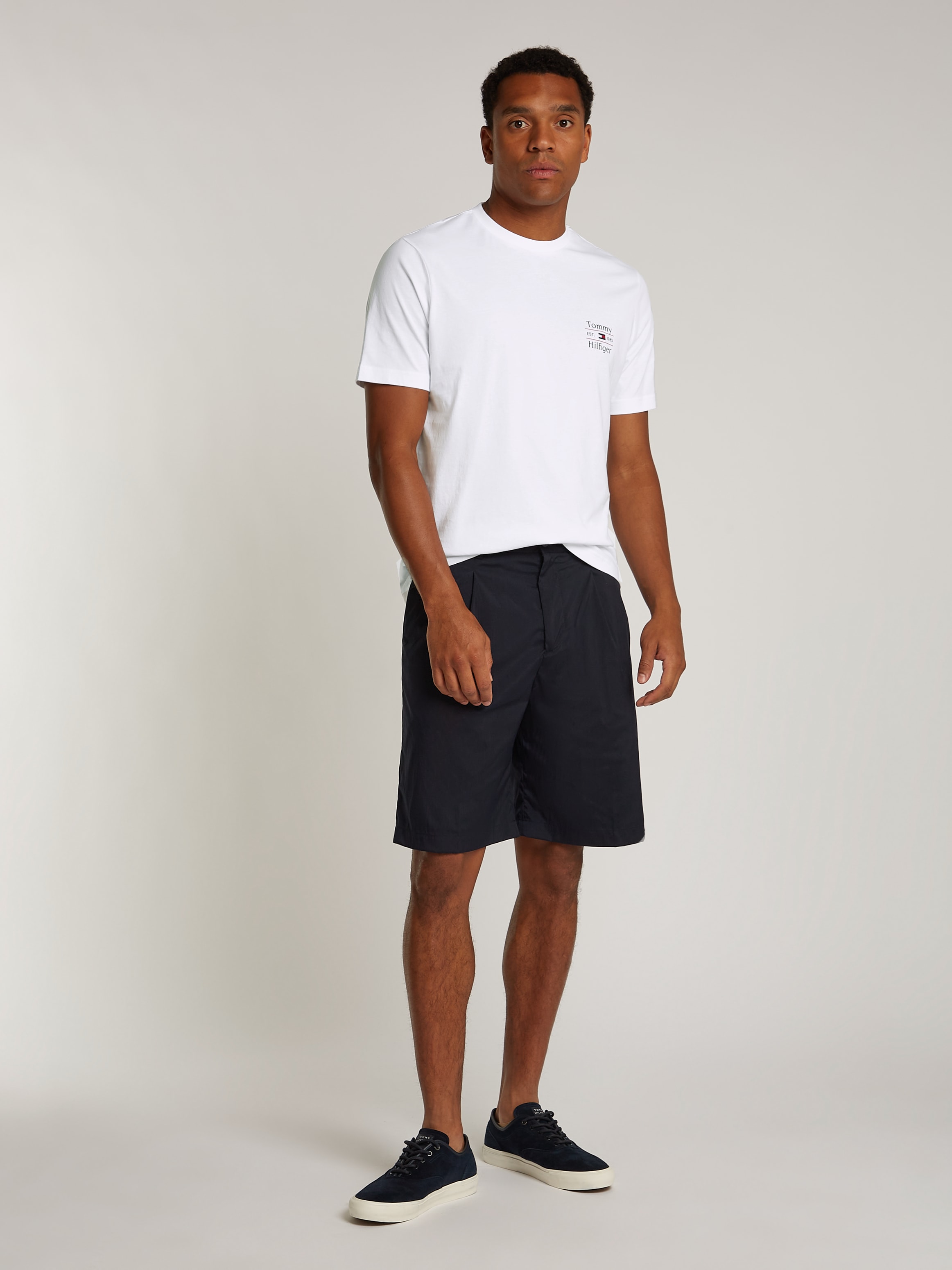 Tommy Hilfiger Rundhalsshirt »HILFIGER STACK TEE«