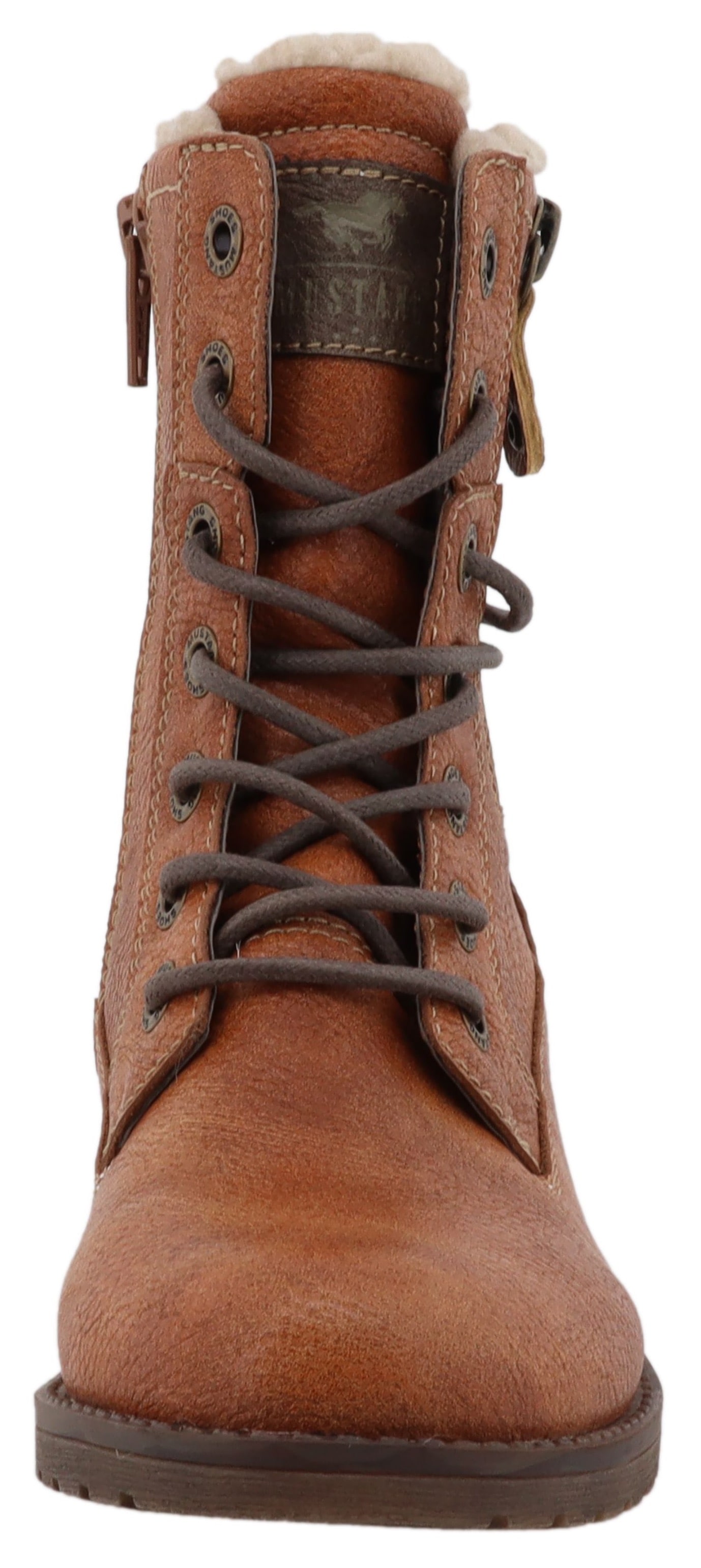 Mustang Shoes Winterstiefel »Concetta«  Stiefel, Schnürstiefel mit TEX-Membran