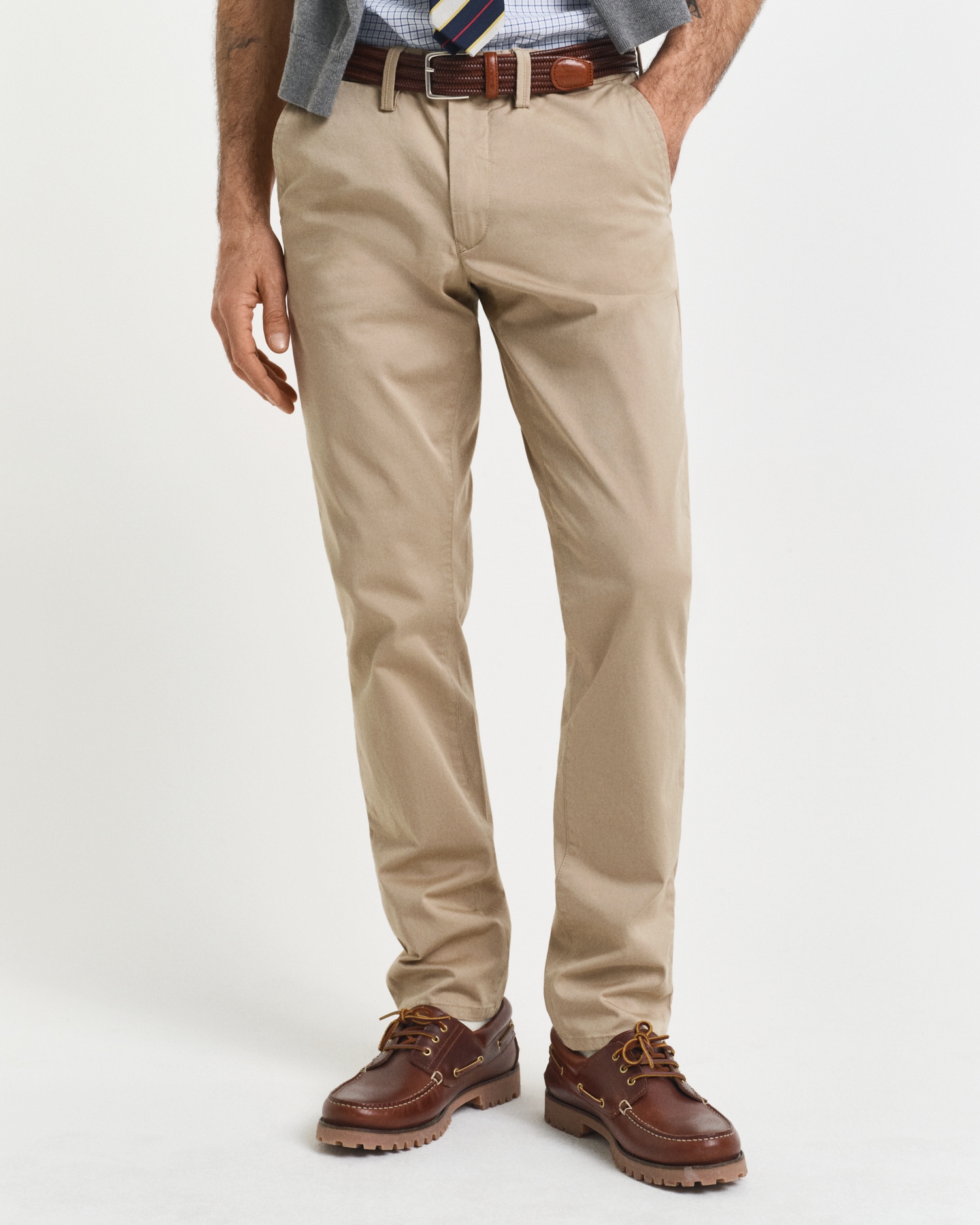 Gant Chinohose "SLIM TWILL CHINOS" mit gefütterten Seitentaschen günstig online kaufen