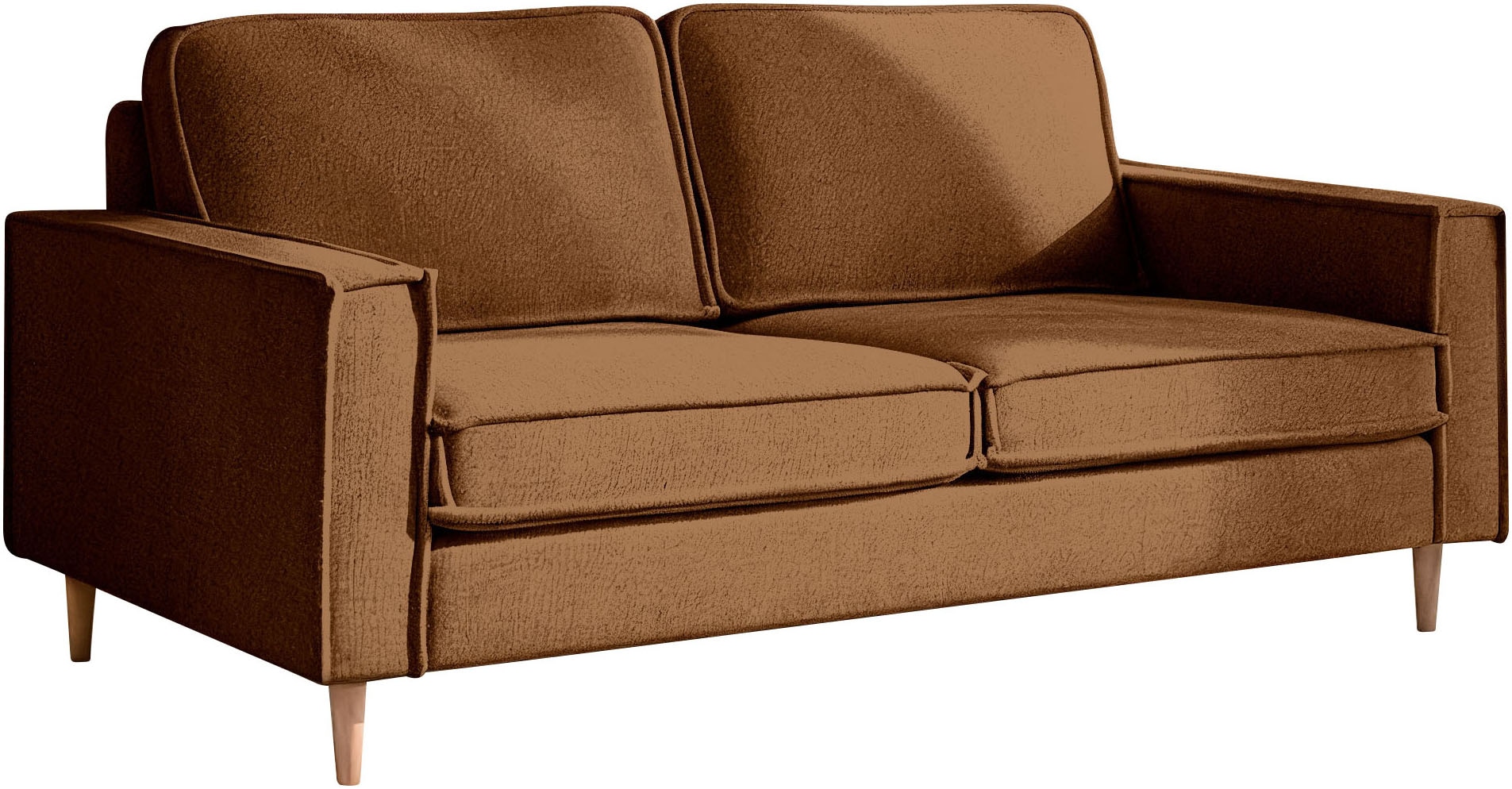 Home affaire 2-Sitzer "Pinto Skandi, 166 cm, Chenille, Struktur" günstig online kaufen