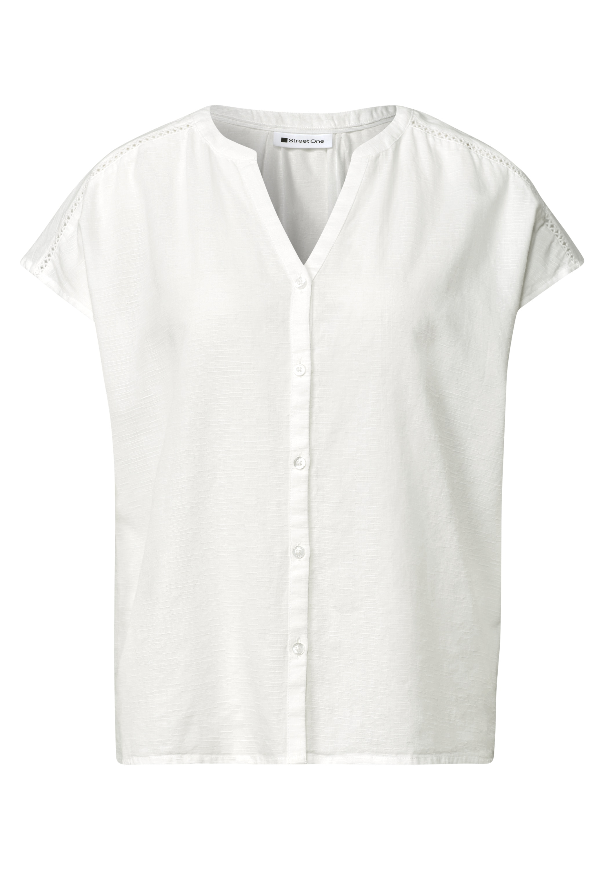 STREET ONE Shirtbluse aus reiner Baumwolle