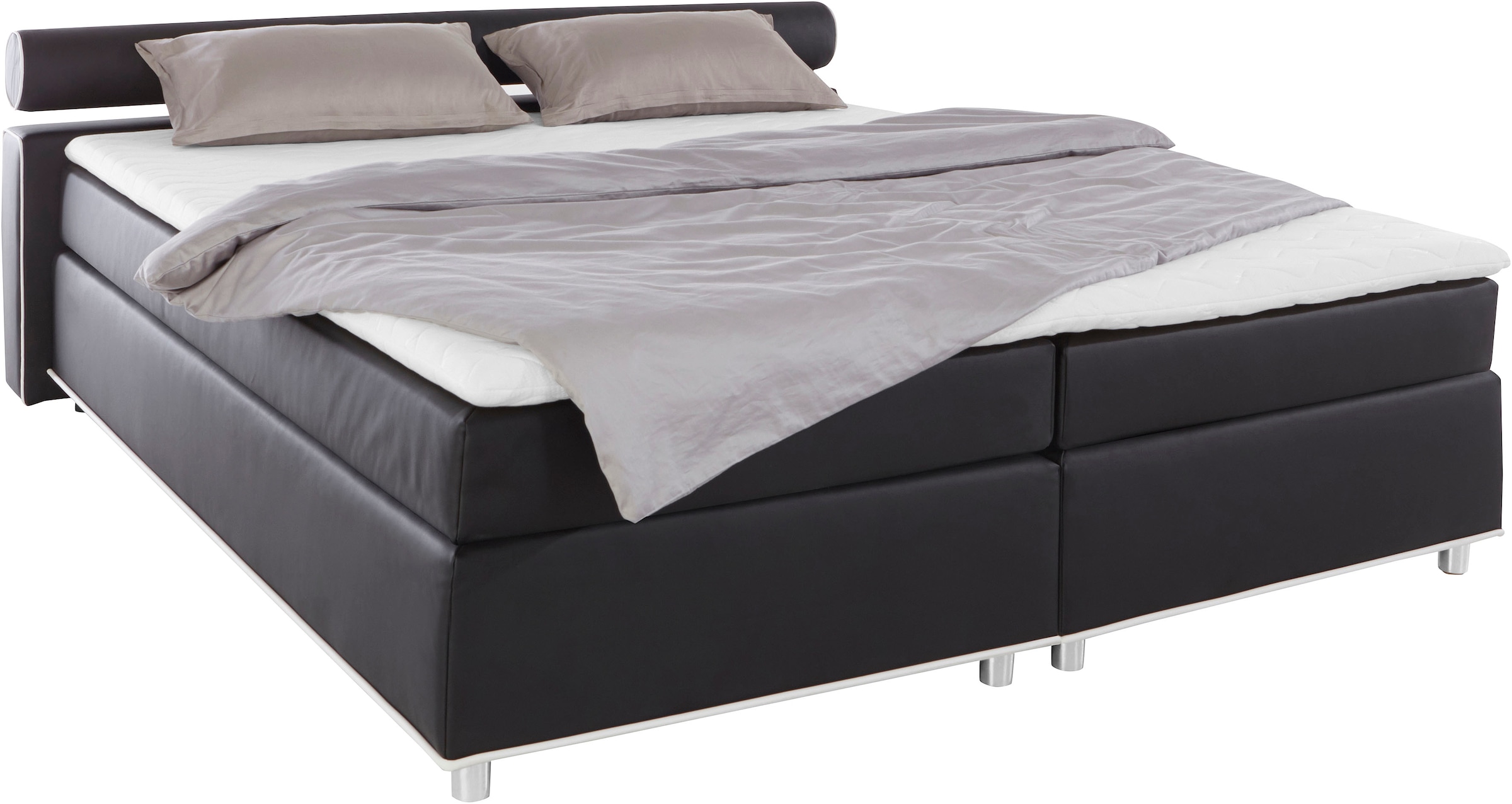 COLLECTION AB Boxspringbett »MELBOURNE«, inklusive Topper
