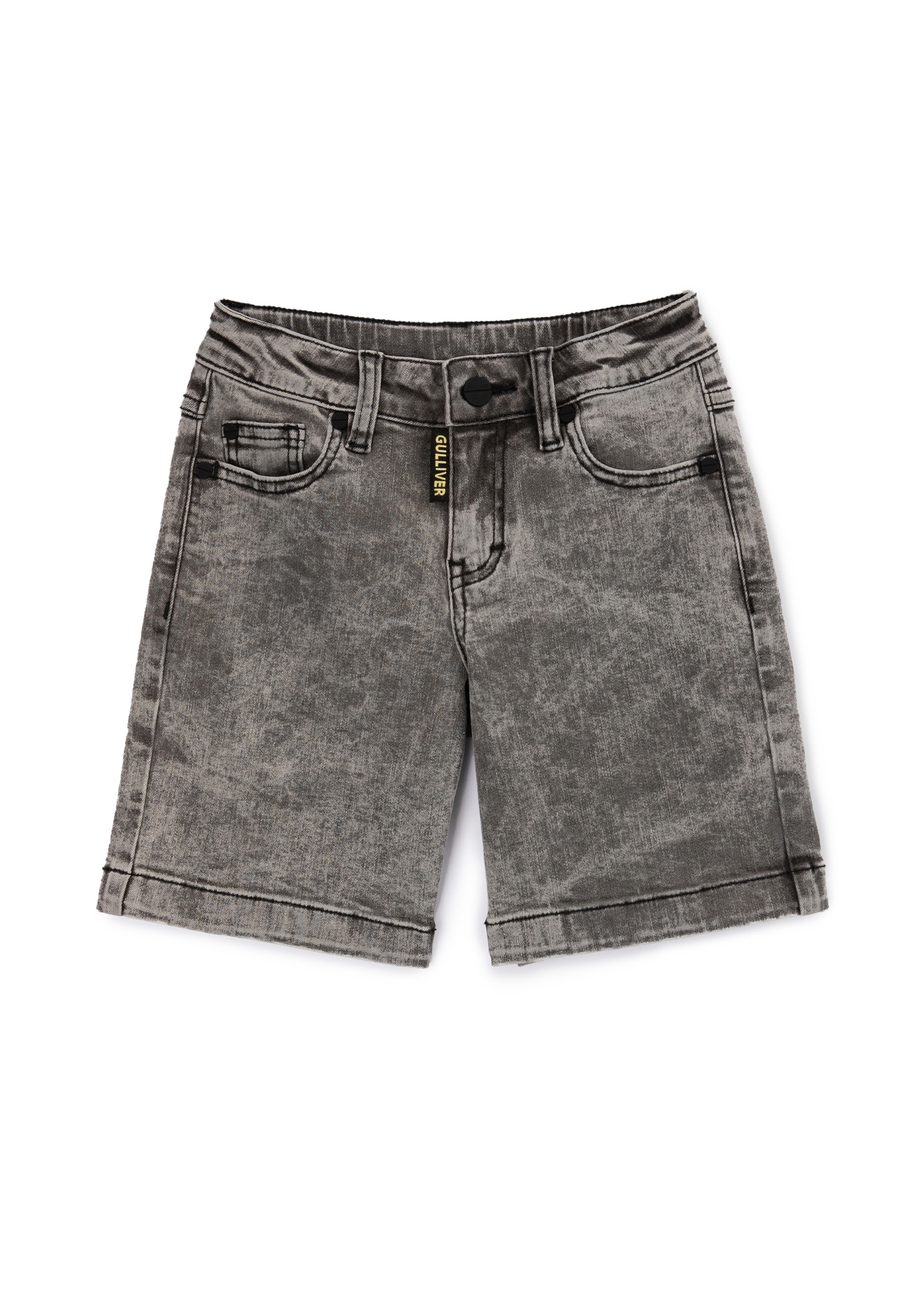 Gulliver Shorts, aus grauem Denim