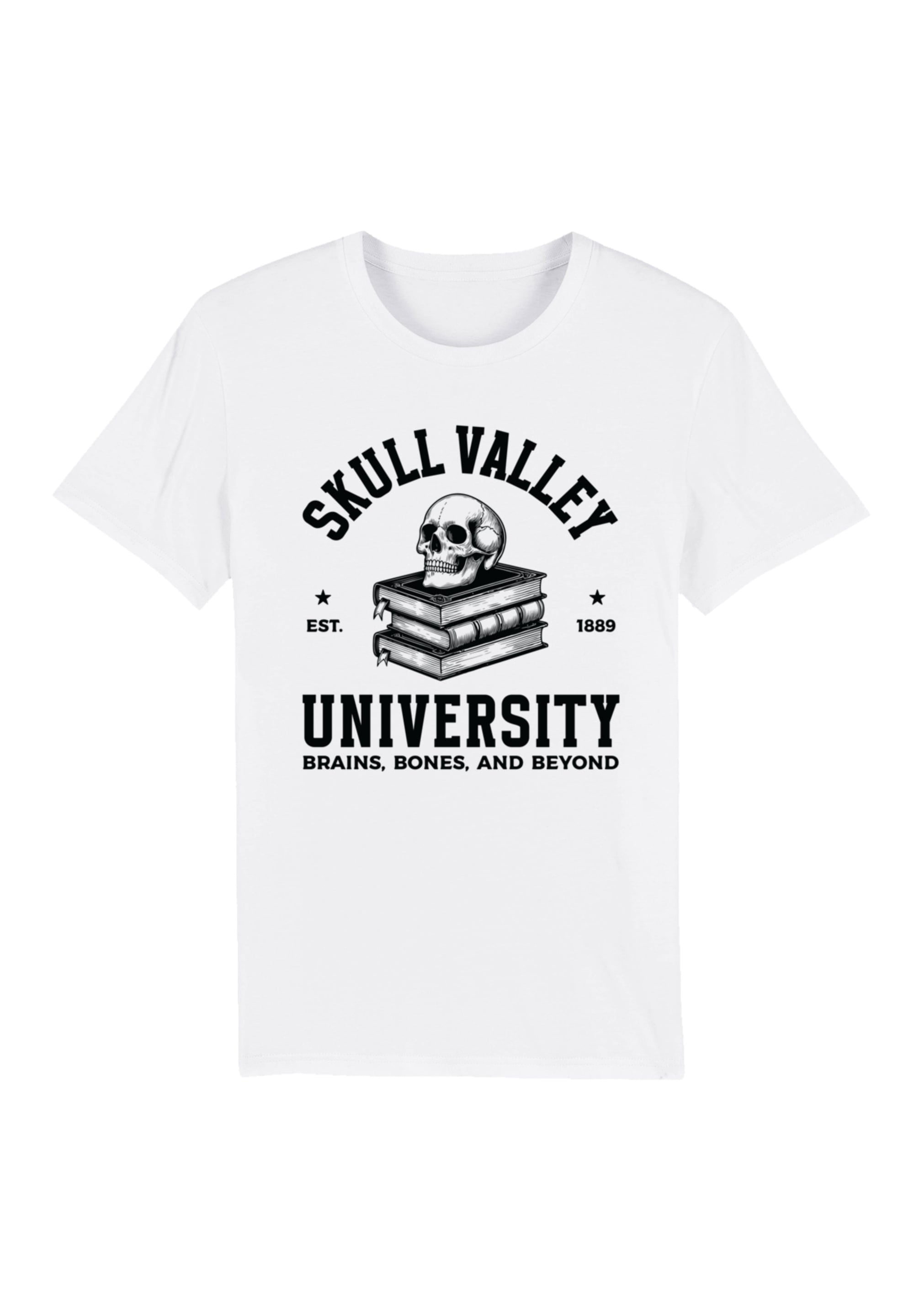 F4NT4STIC T-Shirt "Halloween University skull valley", Premium Qualität, Un günstig online kaufen