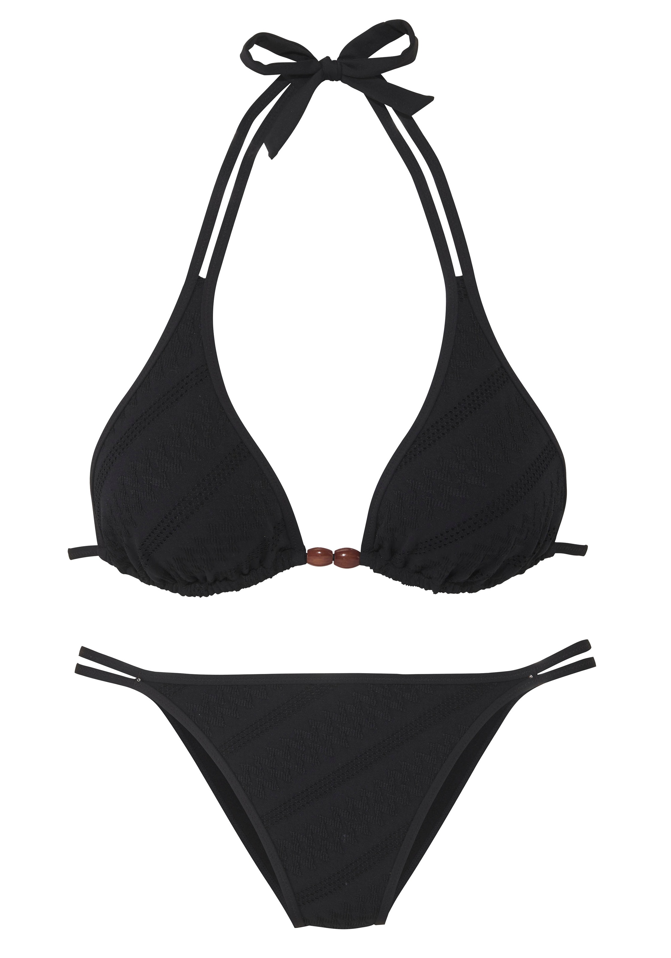 s.Oliver Triangel-Bikini "Naila", (Set), mit Struktur günstig online kaufen