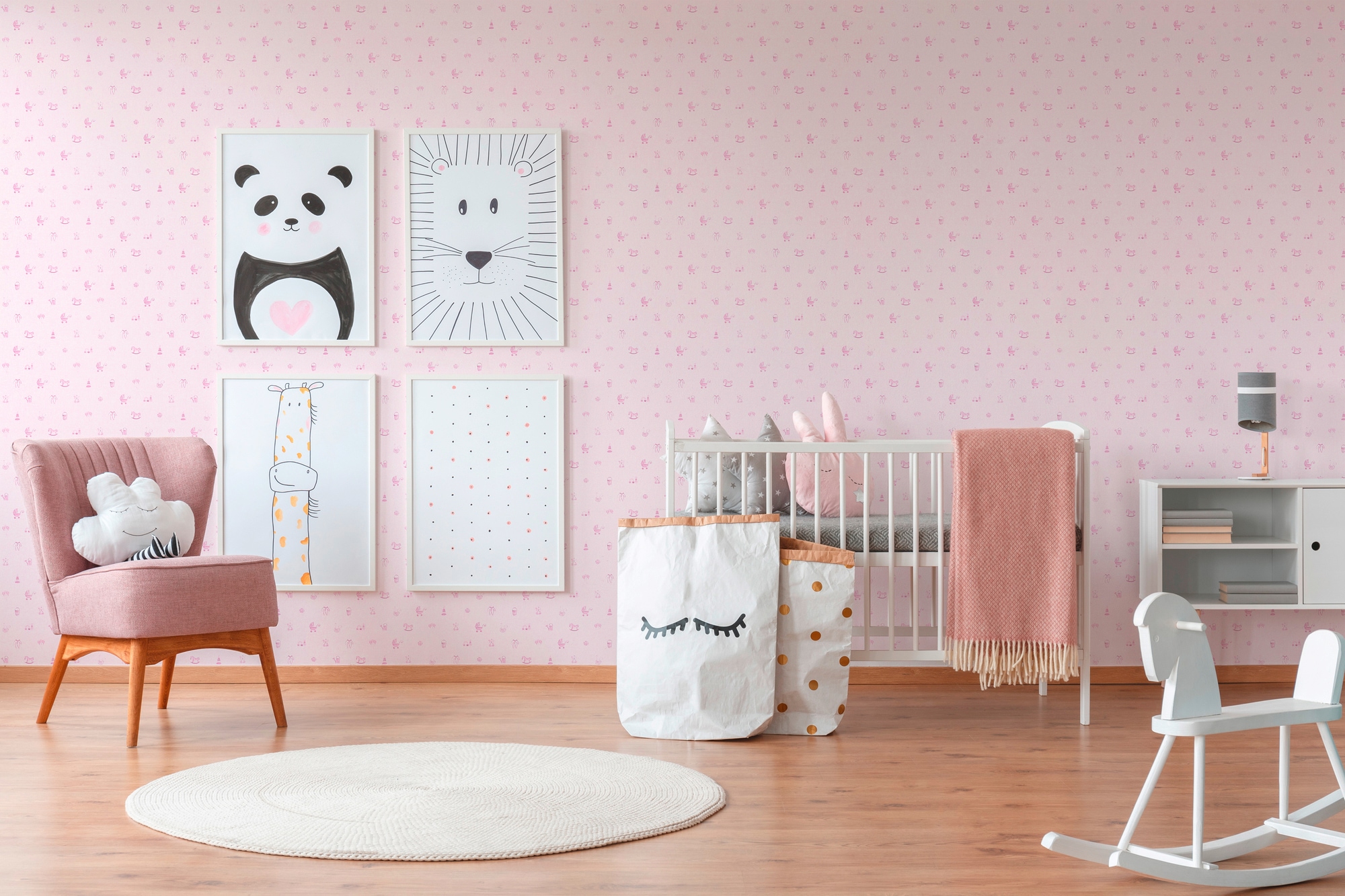 living walls Vliestapete »Little Stars«, Motiv-abstrakt-naturalistisch, Tapete Kinder Tapeten Kinderzimmer Schlafzimmer modern Design Design