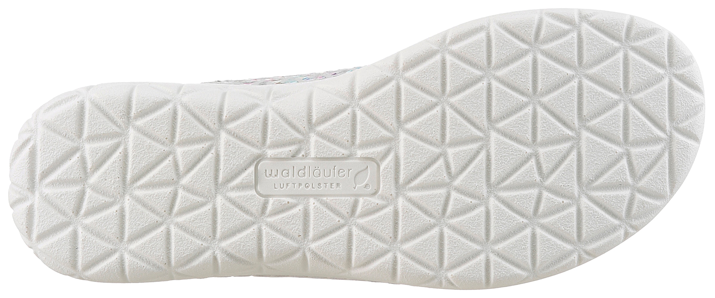 Waldläufer Pantolette »H-JOLINE«, Sommerschuh, Bequemschuh, Hausschuh mit Klettverschlüsse, H-Weite