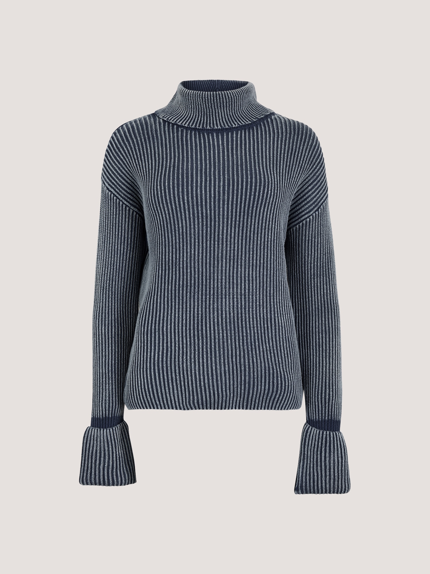 Apricot Rollkragenpullover »Rollkragenpullover« mit Rippstrick und Stonewashed-Effekt