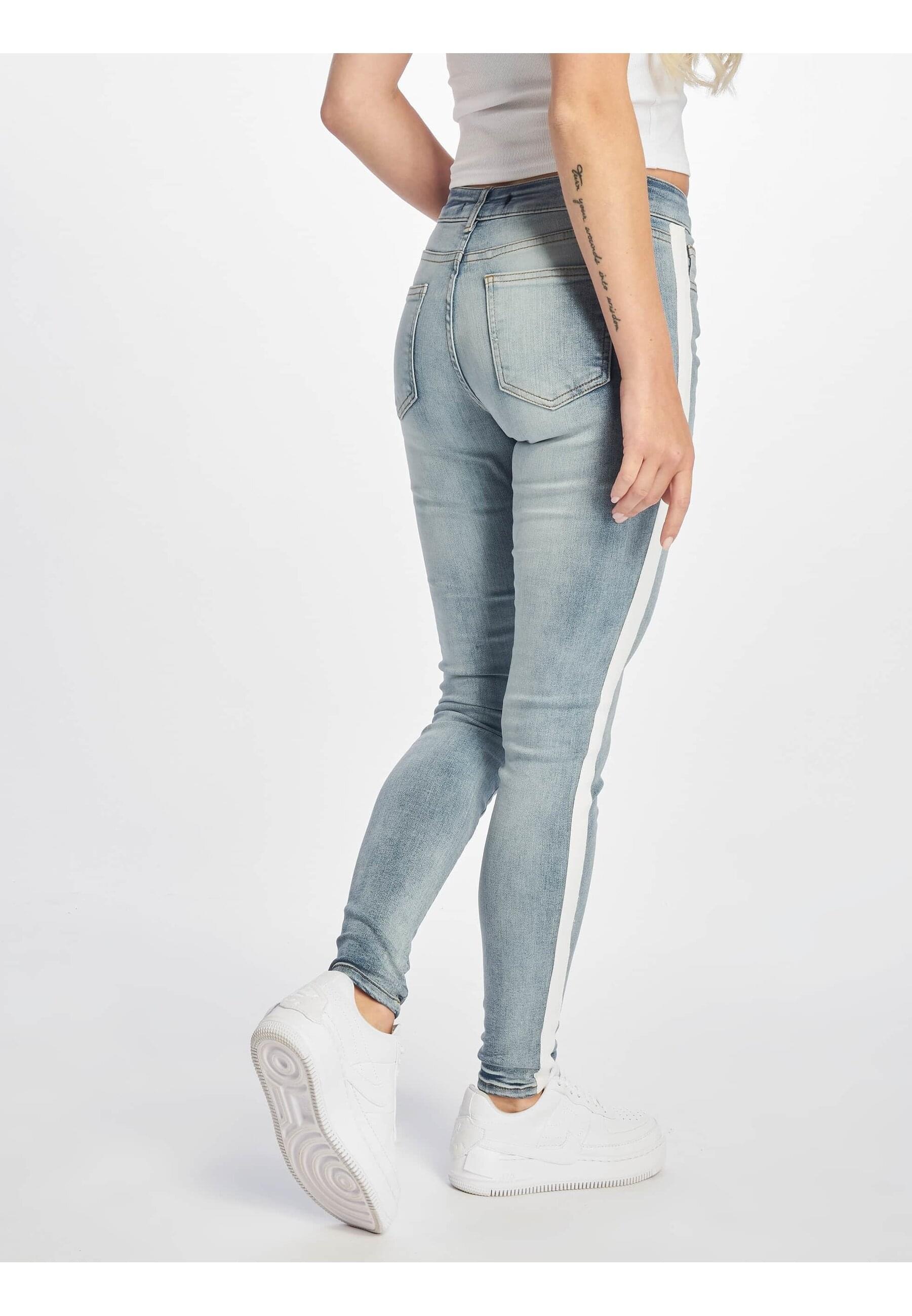 DEF Bequeme Jeans »DEF Damen Rayar Skinny Jeans«, (1 tlg.)