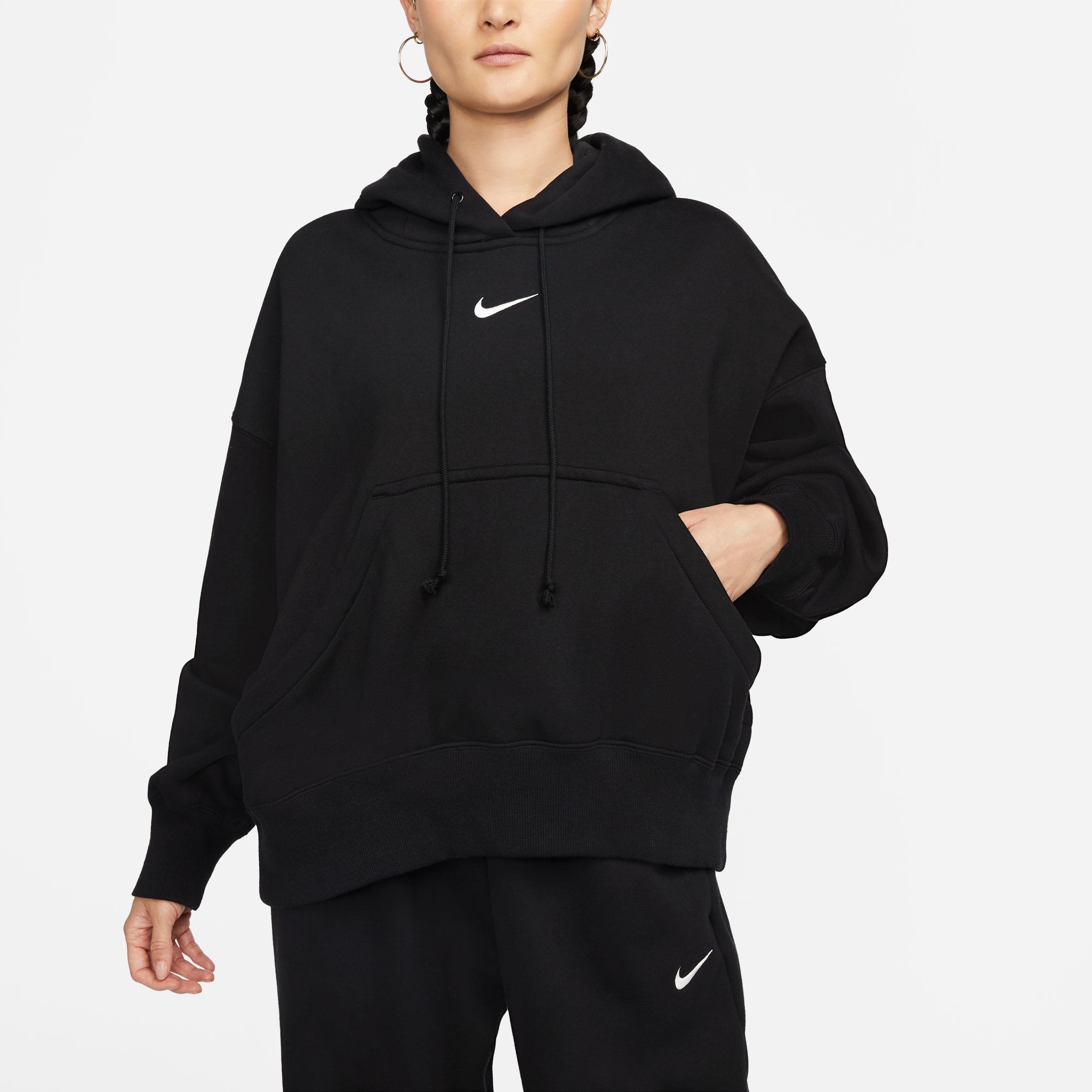 Nike Sportswear Kapuzensweatshirt "W NSW PHNX FLC OOS PO HOODIE", Over - Ov günstig online kaufen
