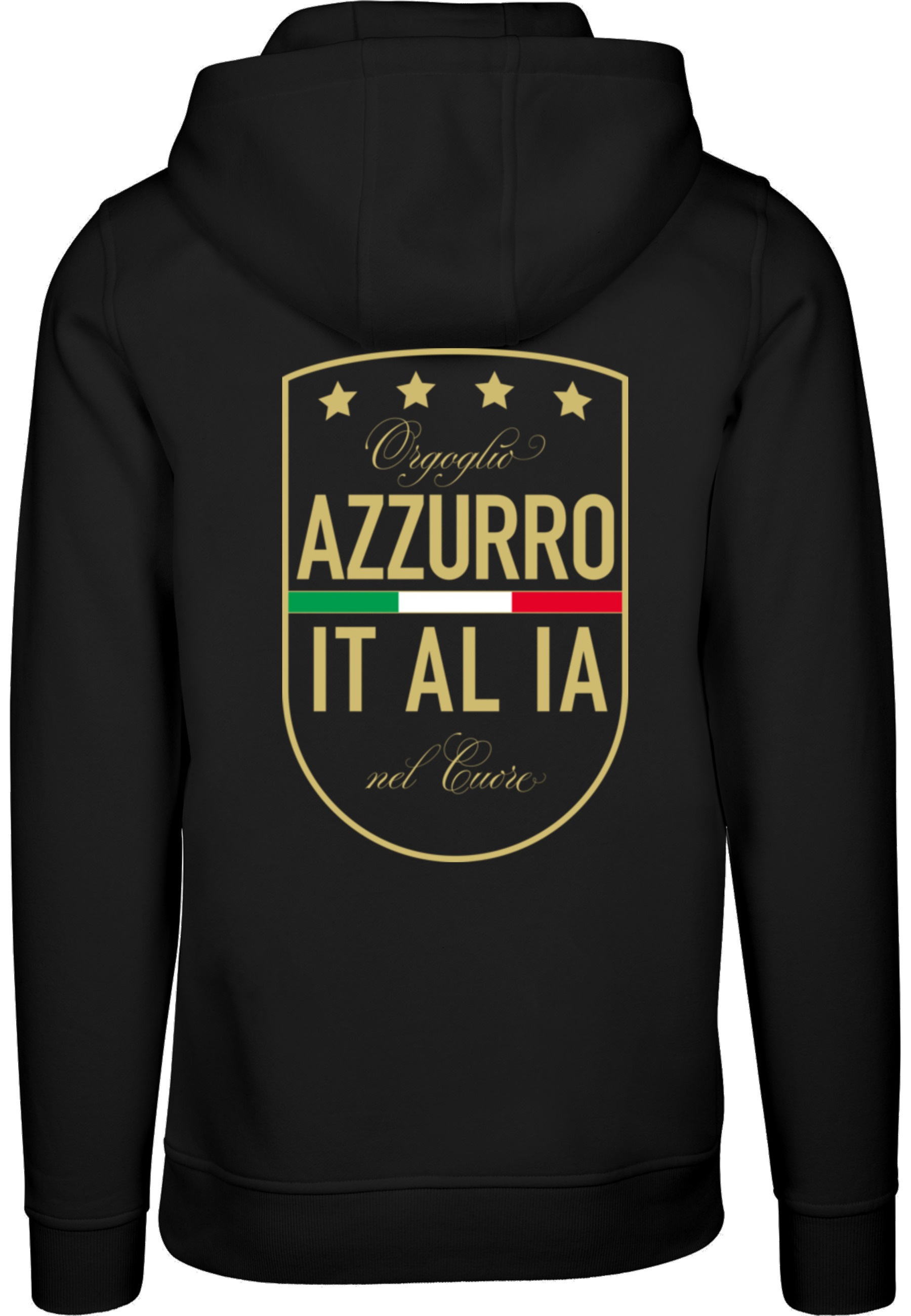 MisterTee Kapuzenpullover "MisterTee Azurro Italia Hoody" 1 Stk. günstig online kaufen