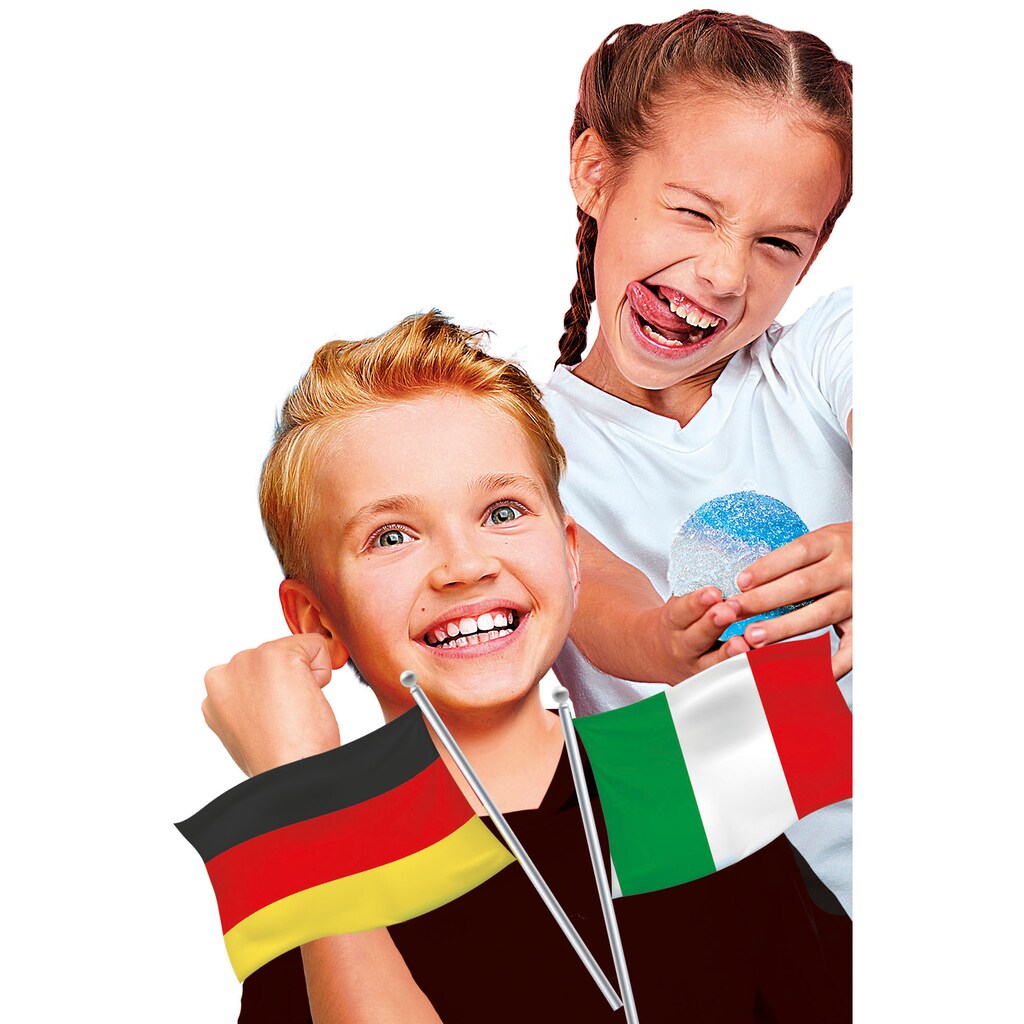 Clementoni® Kreativset »Galileo, Soccer-Flummis«