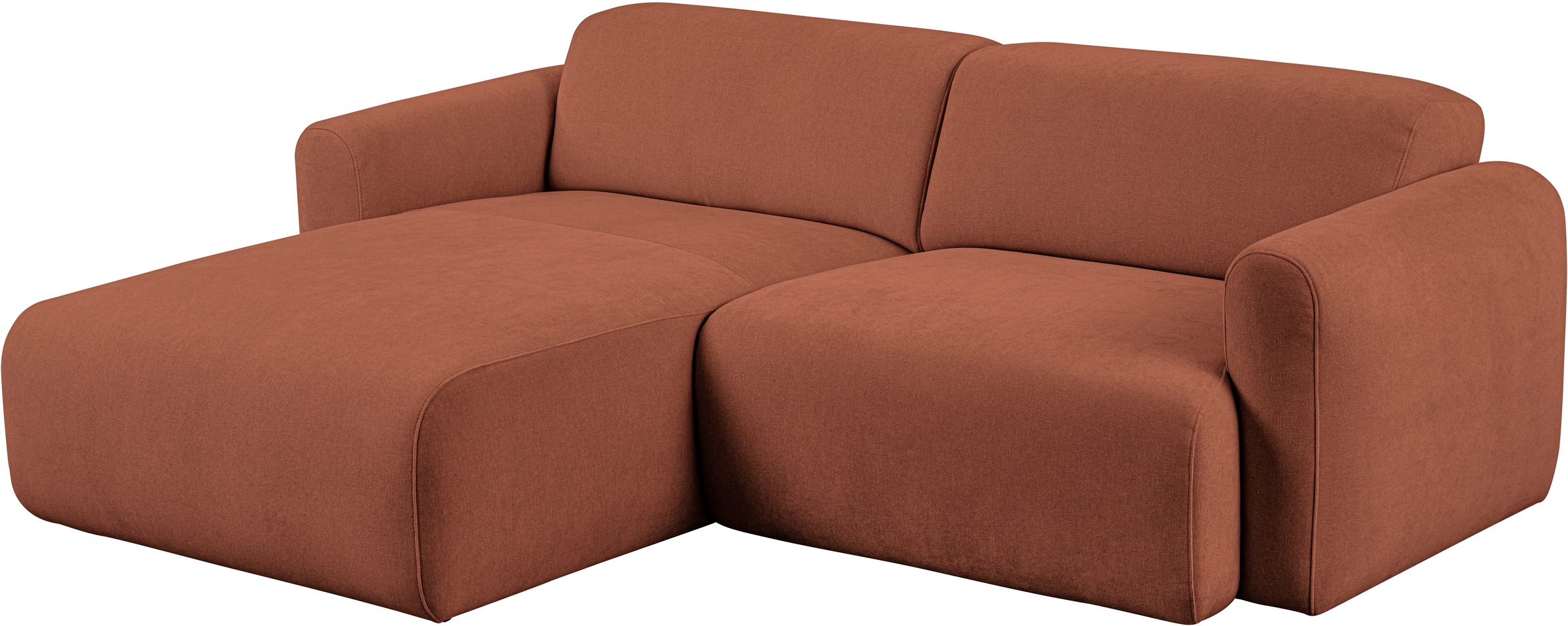 andas Ecksofa »Myrland«, Breite 232 cm, Chenille, Easy Clean Stoff, mit Kaltschaum