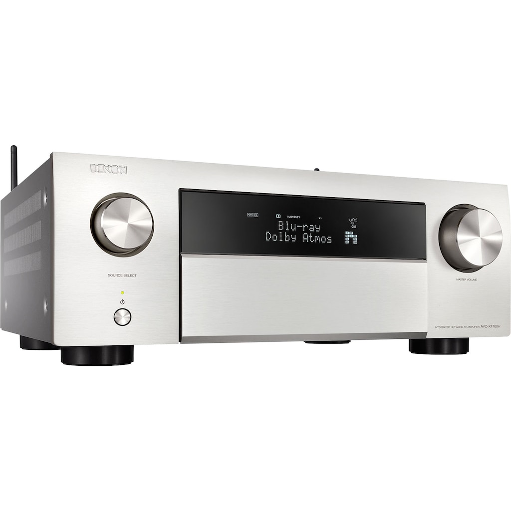 Denon AV-Receiver »AVCX4700 - 9-Kanal«, 9, (LAN (Ethernet)-WLAN-Bluetooth automatische Lautsprecherkalibrierung-USB-Mediaplayer-Video Upscaling-Sprachsteuerung)