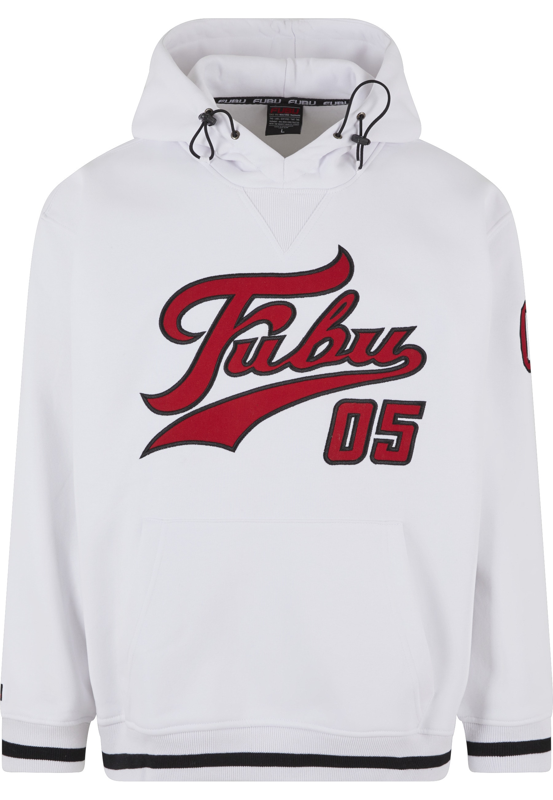 Fubu Hoodie "Fubu Herren FM223-004-2 Varsity Heavy Hoodie", 1