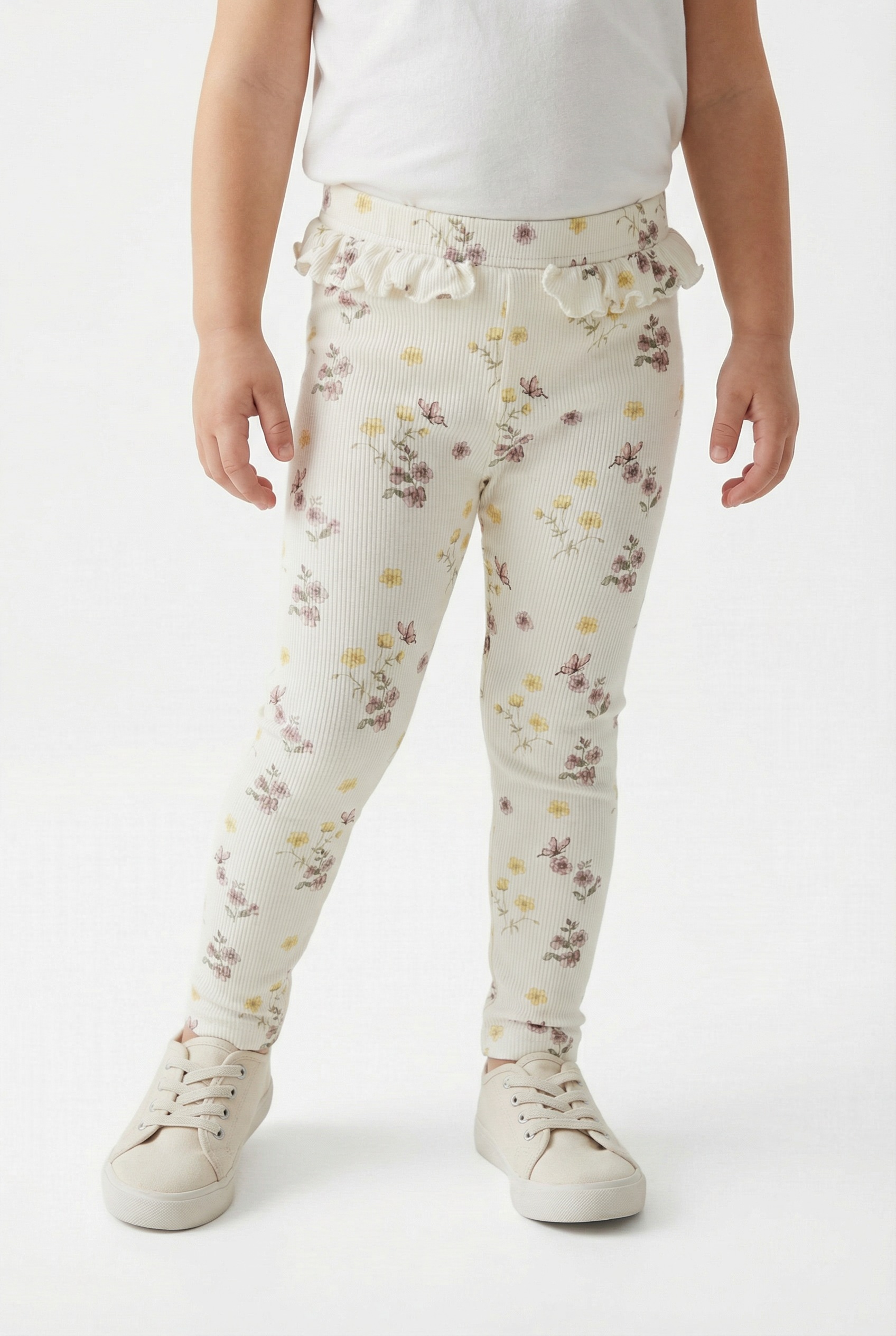 Lil Atelier 1100000002199 "NMFGAVO EFI SLIM LEGGING LIL NOOS" weiche Jersey Rippqualität