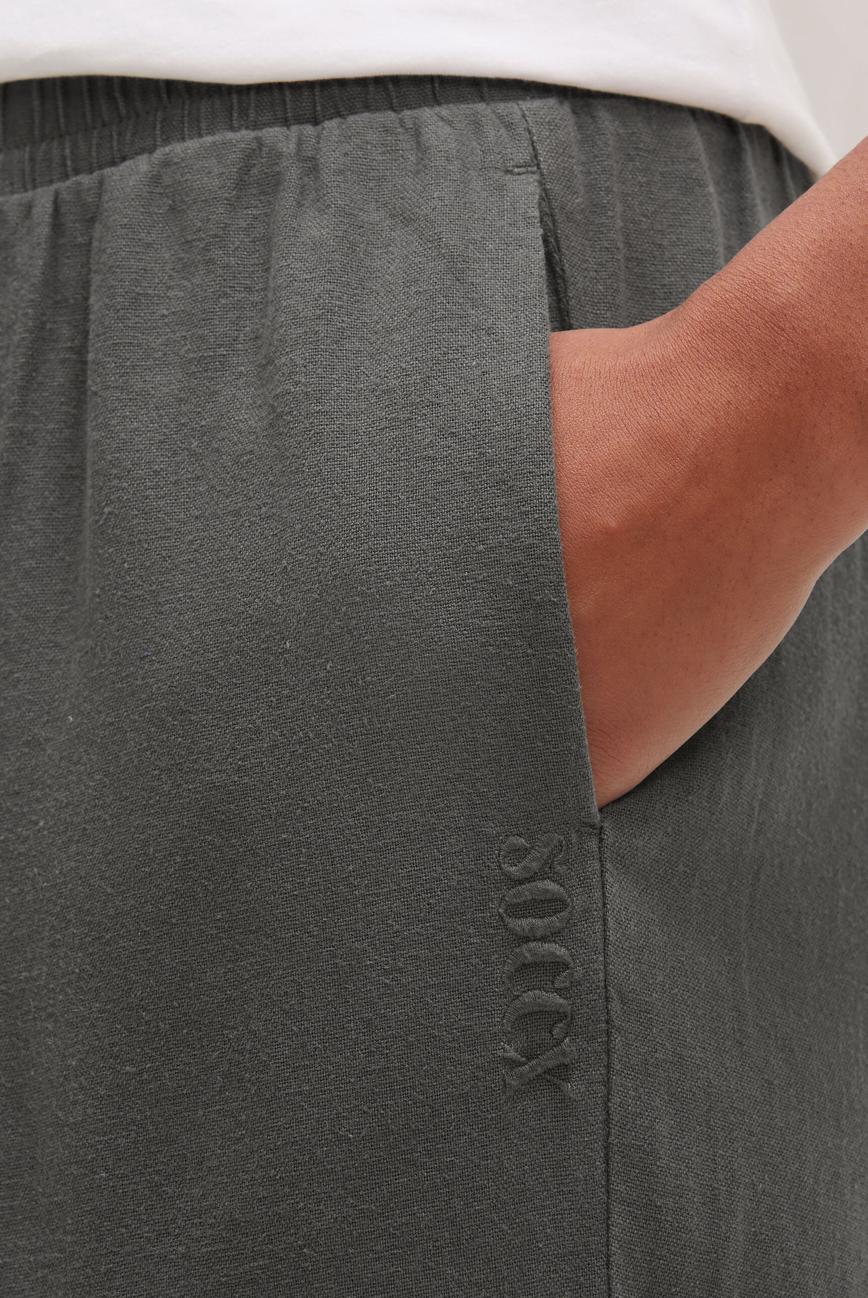 SOCCX Schlupfhose  mit Elastikbund und Kordel