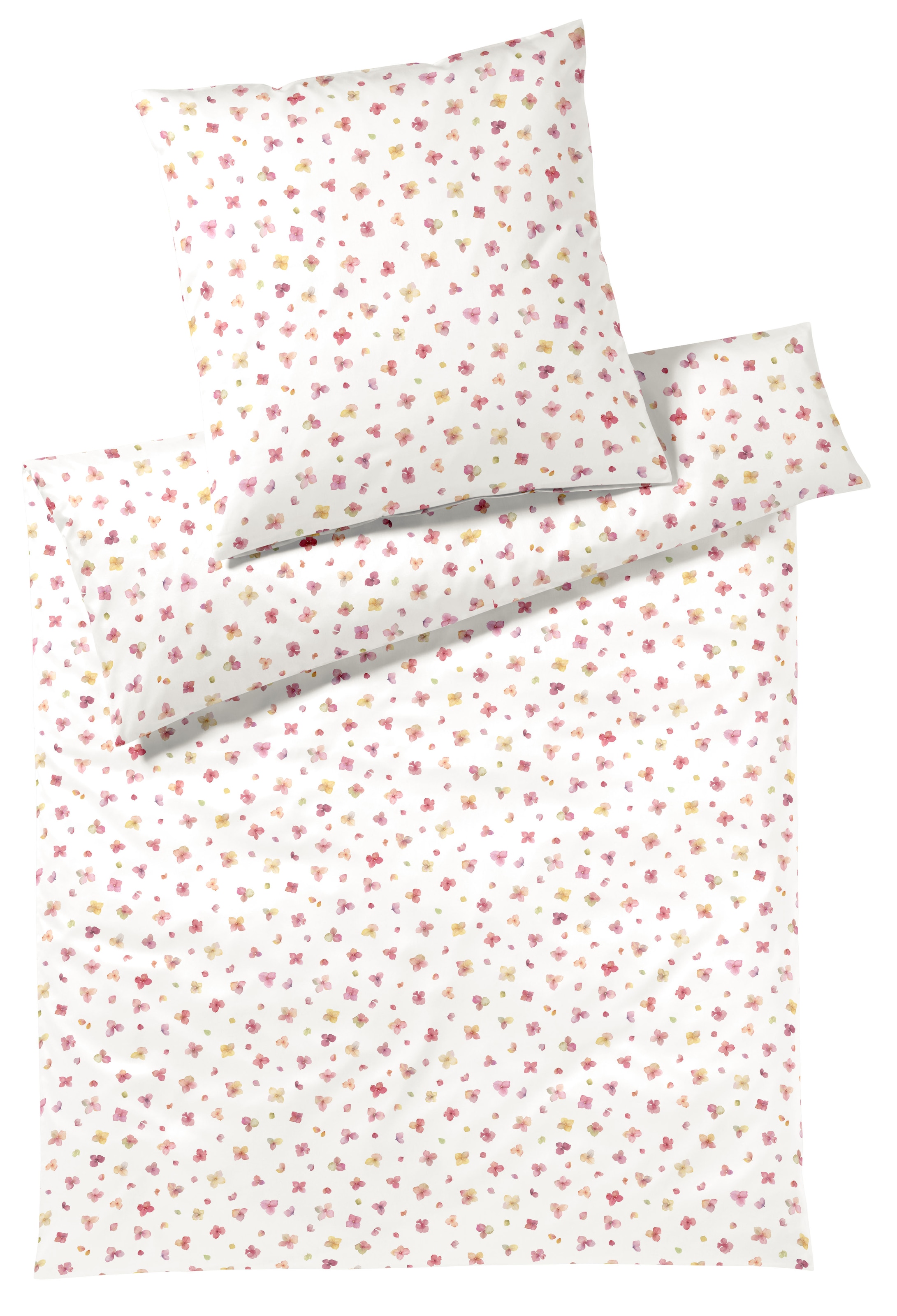 Elegante Bettwäsche "Petals" 2 Stk. angenehmes Hautgefühl günstig online kaufen