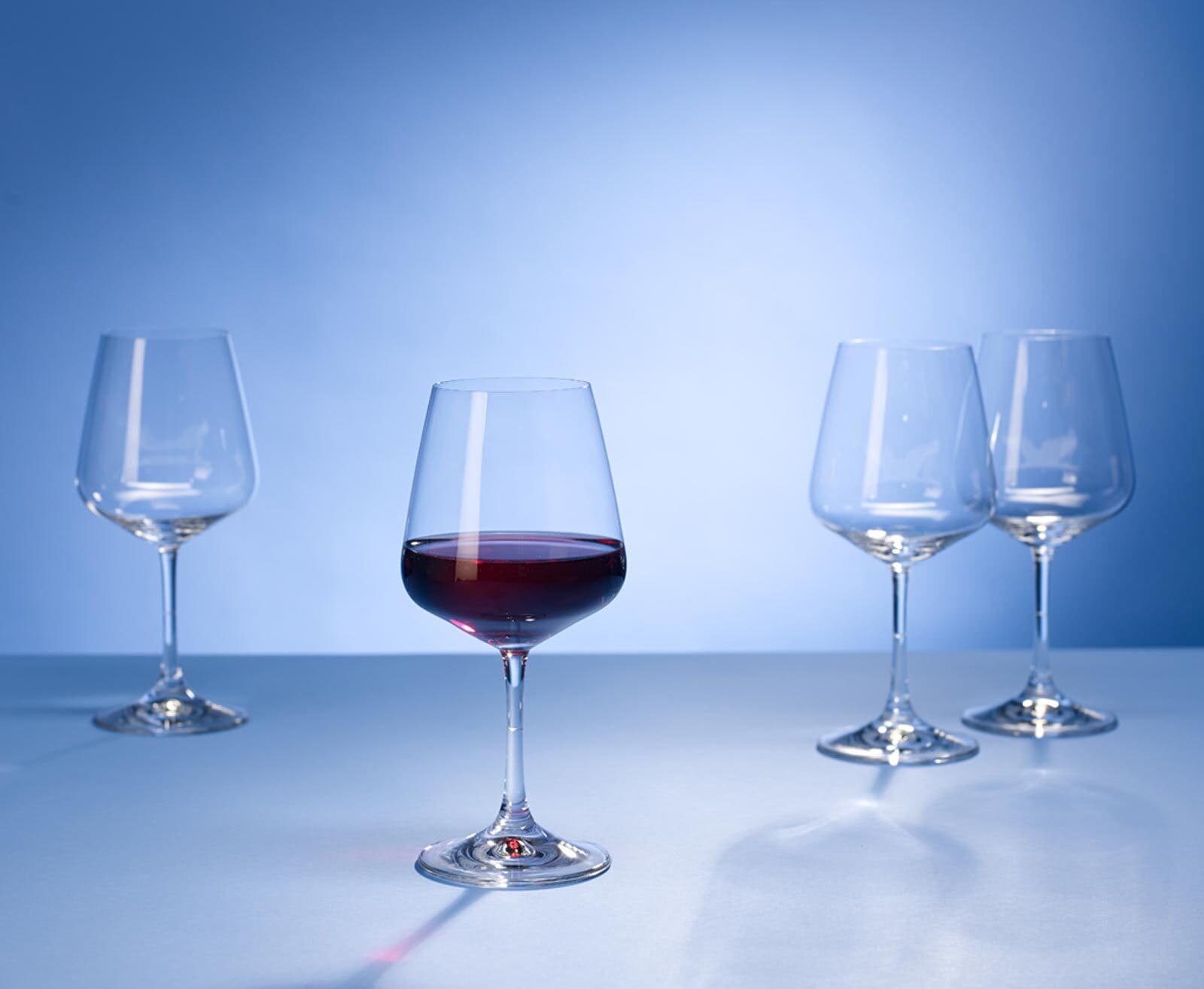 Villeroy & Boch Rotweinglas »Rotweingläser Ovid 590 ml 4er Set transparent«
