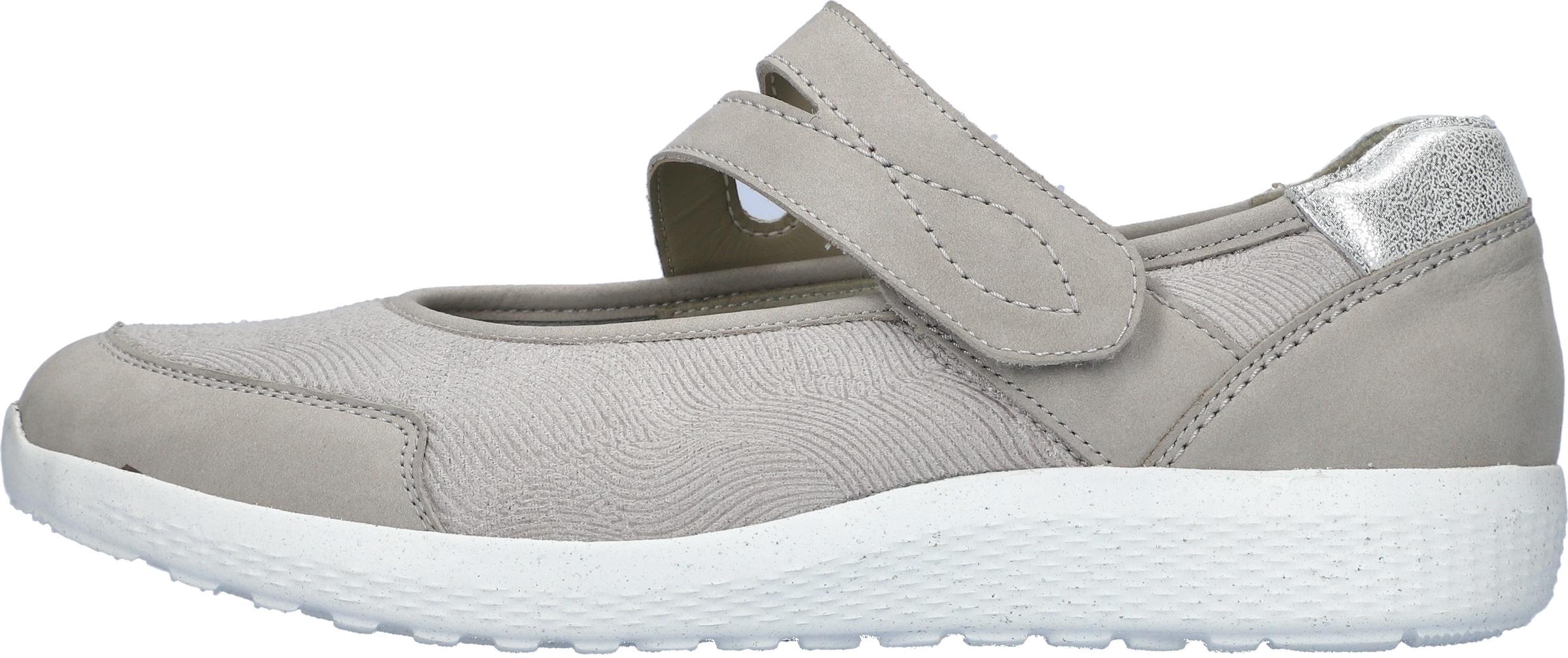 Waldläufer Riemchenballerina »K-IRA Soft«  Schlupfschuh mit Klettriegel, Bequemschuh, K-Weite