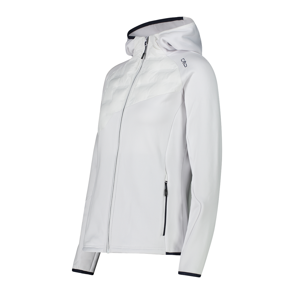 CMP Hybridjacke »WOMAN JACKET HOOD«, online BAUR HYBRID bestellen Kapuze FIX mit 