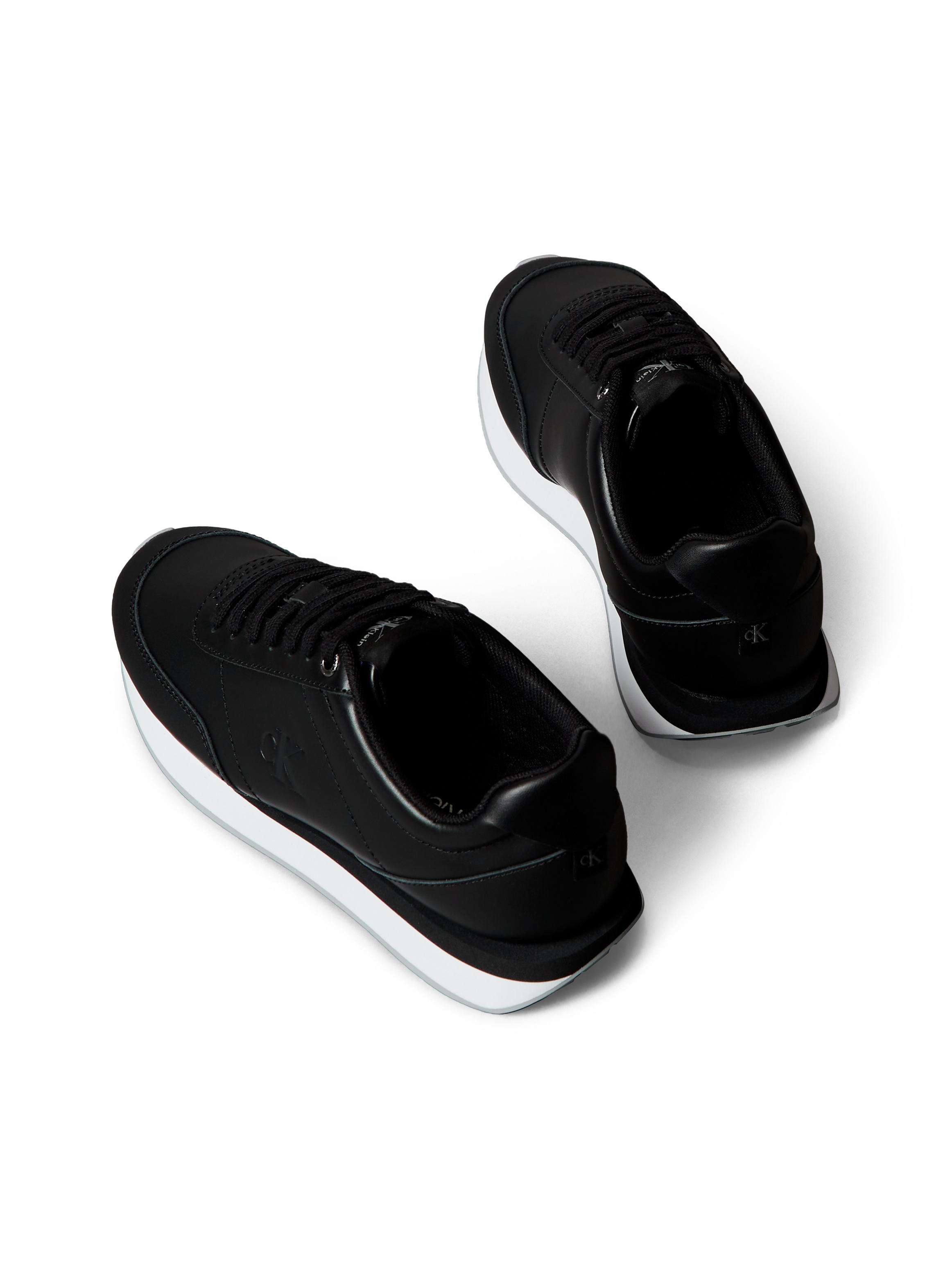 Calvin Klein Jeans Sneaker "RETRO RUNNER LACE UP LTH MG", Schnürschuh, Halb günstig online kaufen
