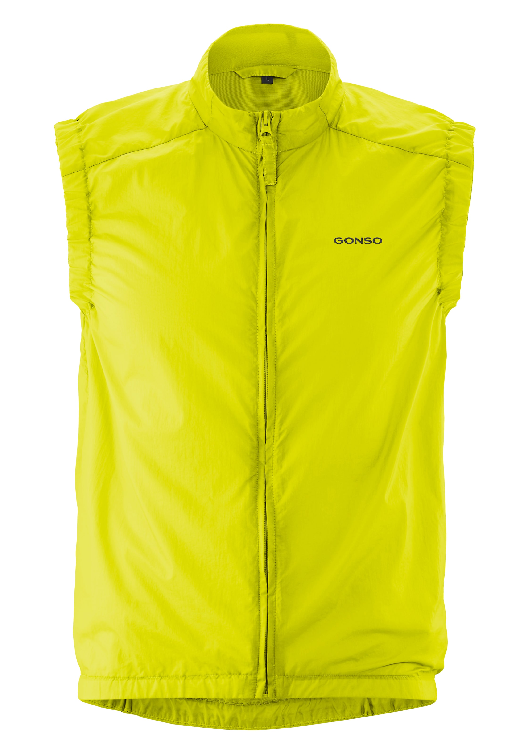 Gonso Funktionsweste »Adventure Vest Wind M« Herren Weste, leichte und winddichte Fahrradweste mit Rückentasche