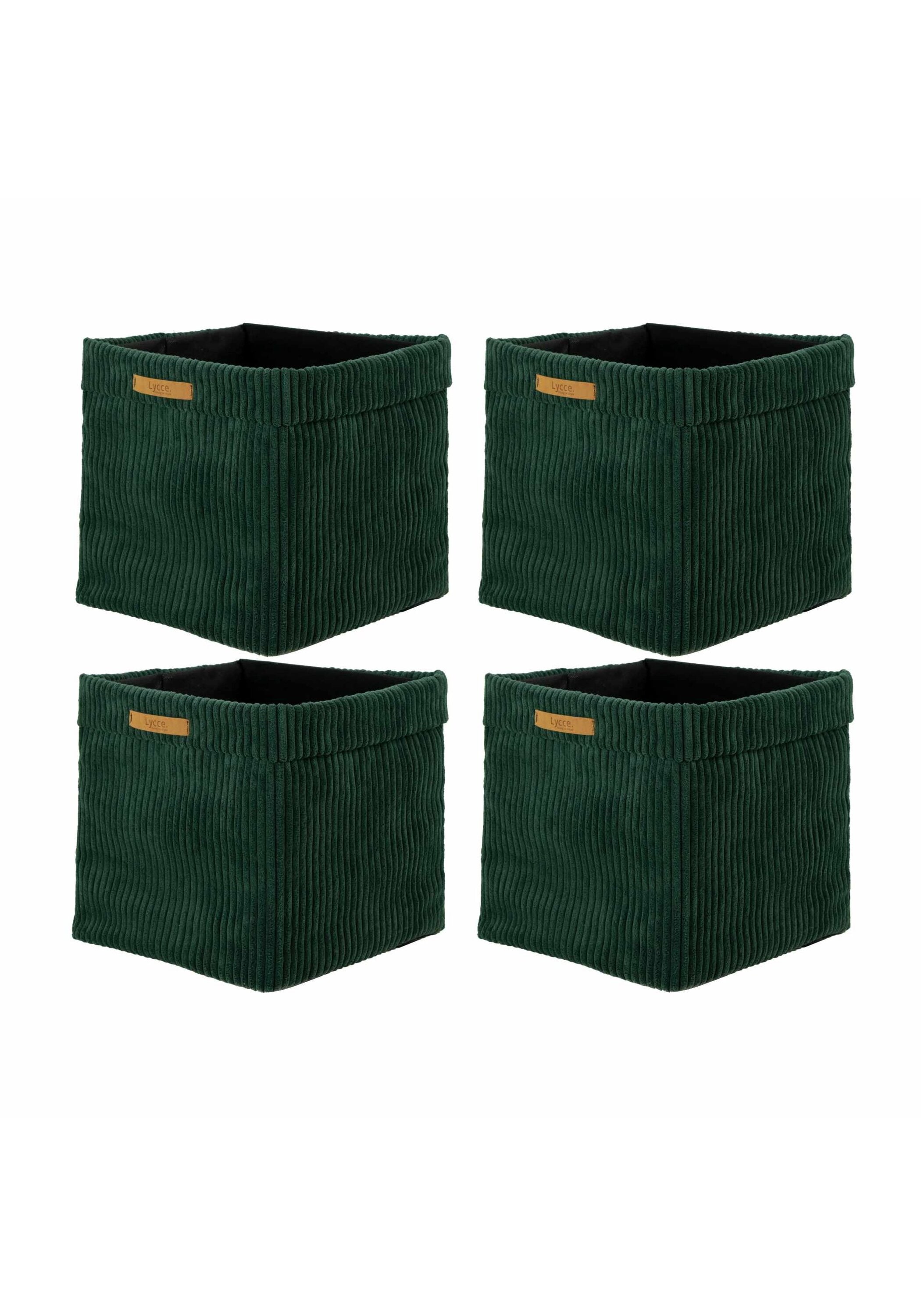 Lycce Aufbewahrungsbox "Aufbewahrungskorb Faltbare Aufbewahrungsbox Cord 4P 4er Pack"