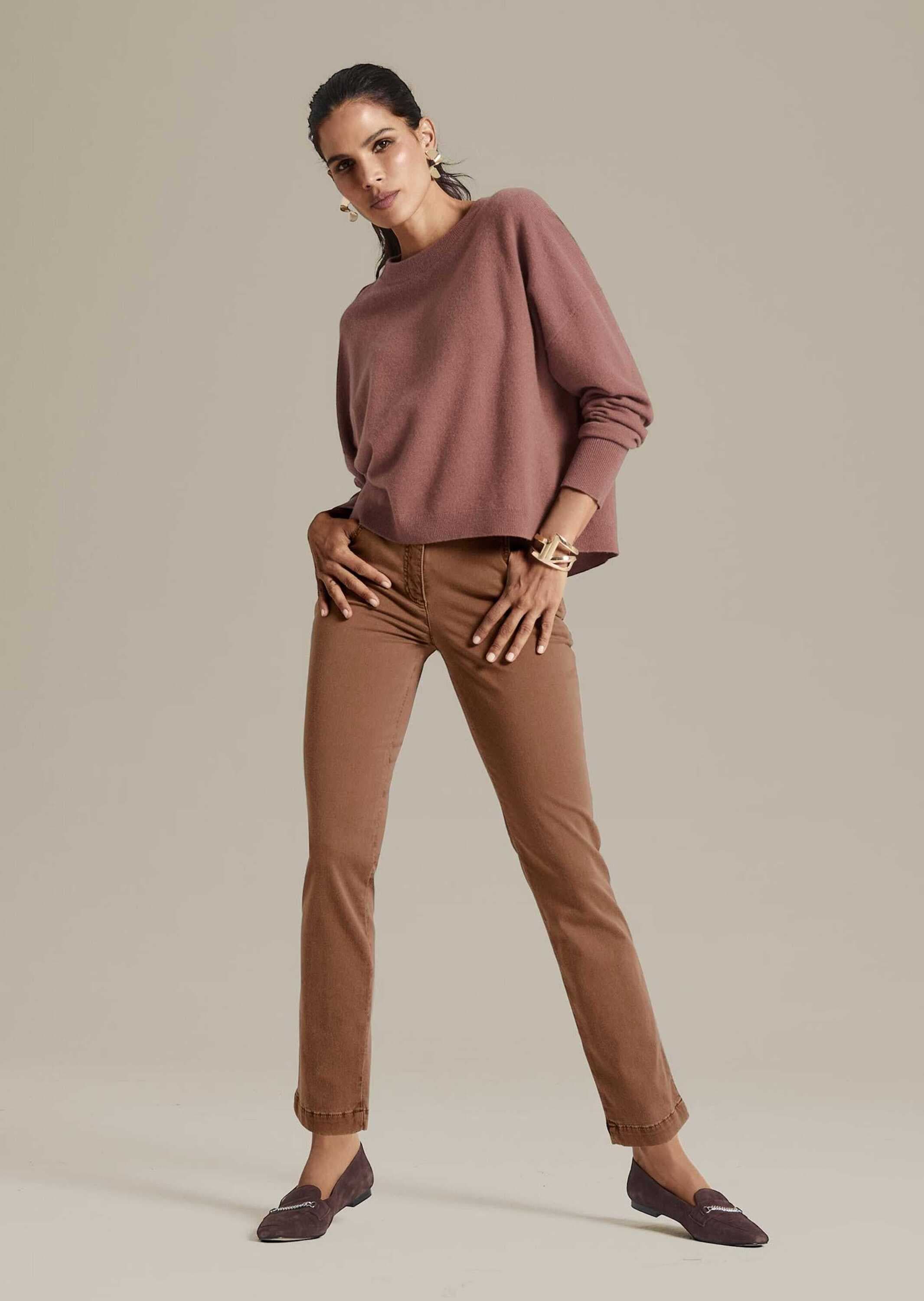 MADELEINE Regular-fit-Jeans »Jeans Thermo-Bootcut-Jeans zum Schlüpfen«