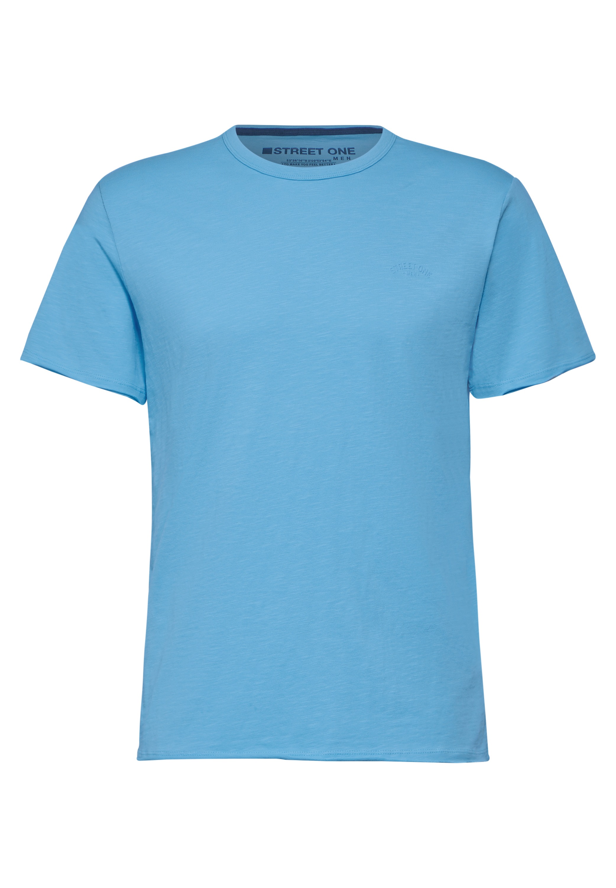 STREET ONE MEN T-Shirt, aus reiner Baumwolle