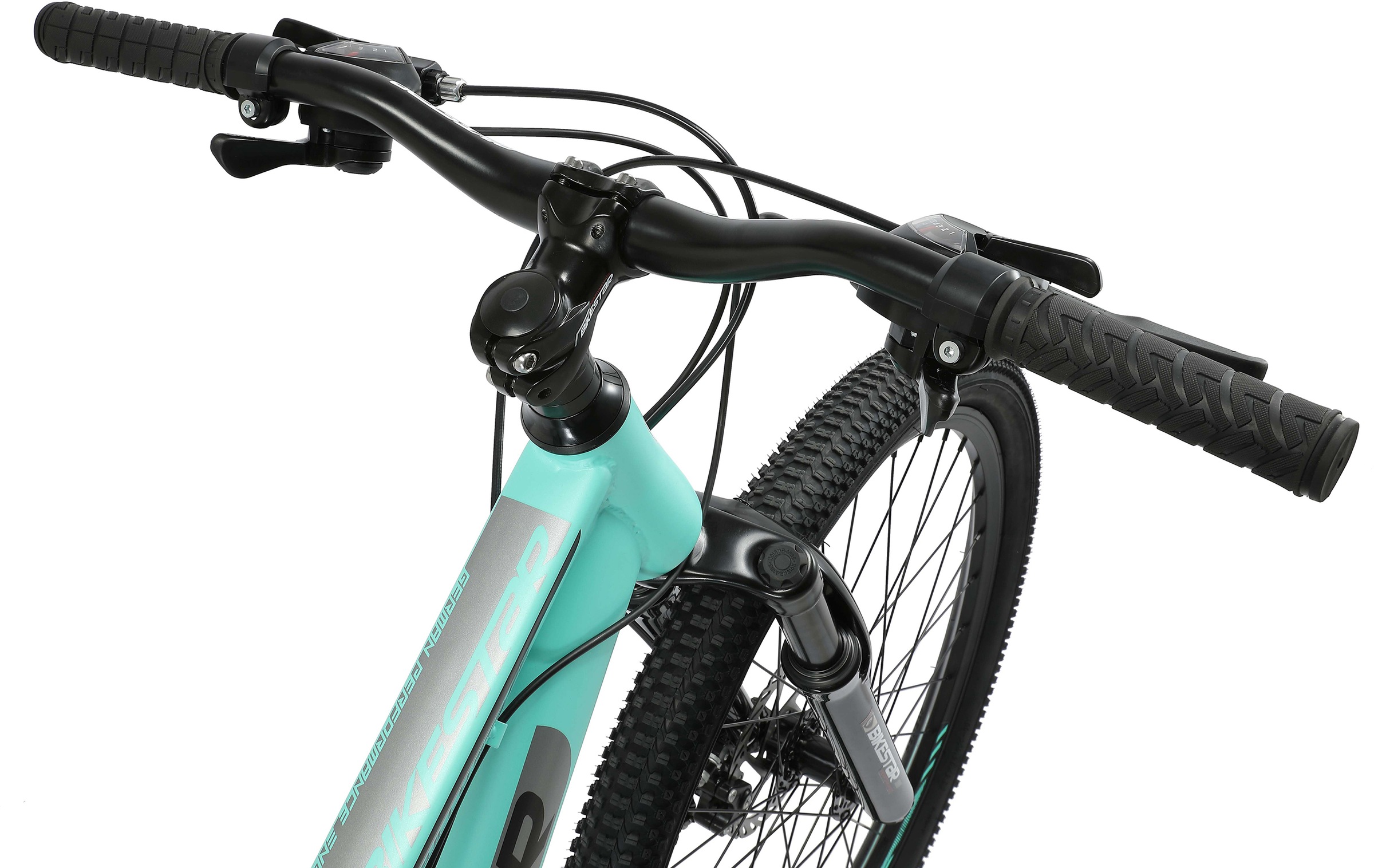 Bikestar Mountainbike, 21 Gang, Shimano, RD-TY300 Schaltwerk, Kettenschaltung, für Damen und Herren, Kettenschaltung