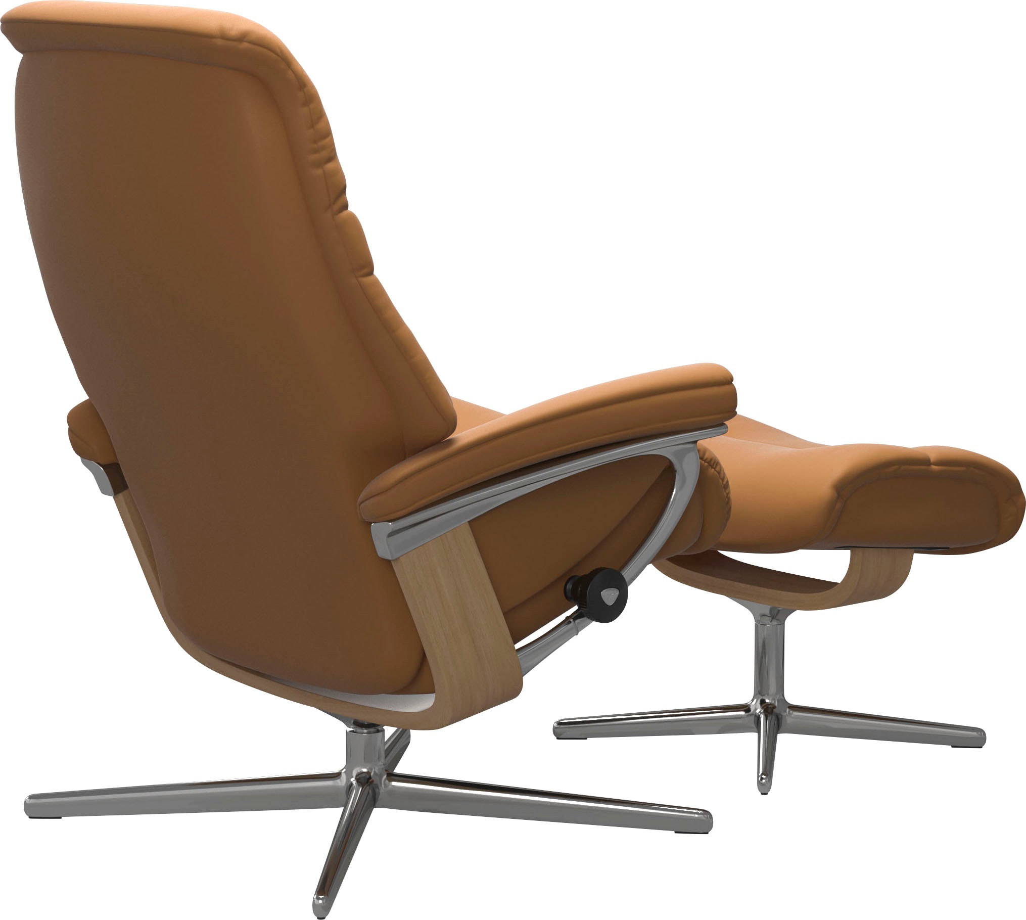 Stressless® Fußhocker »Sunrise«, mit Cross Base, Größe S, M & L, Holzakzent Eiche