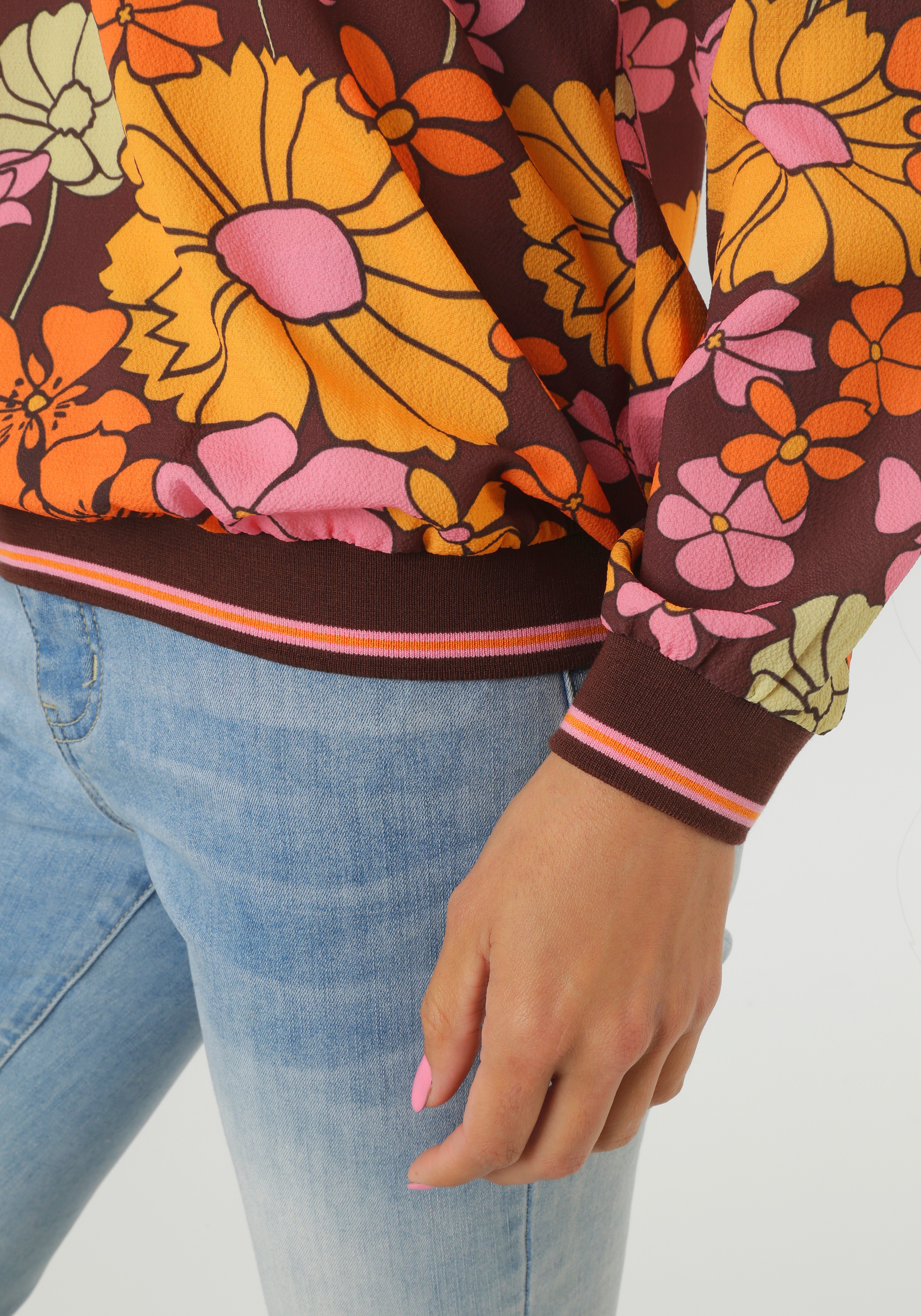 Thumbnail - Aniston SELECTED Shirtbluse mit sportiven Bündchen